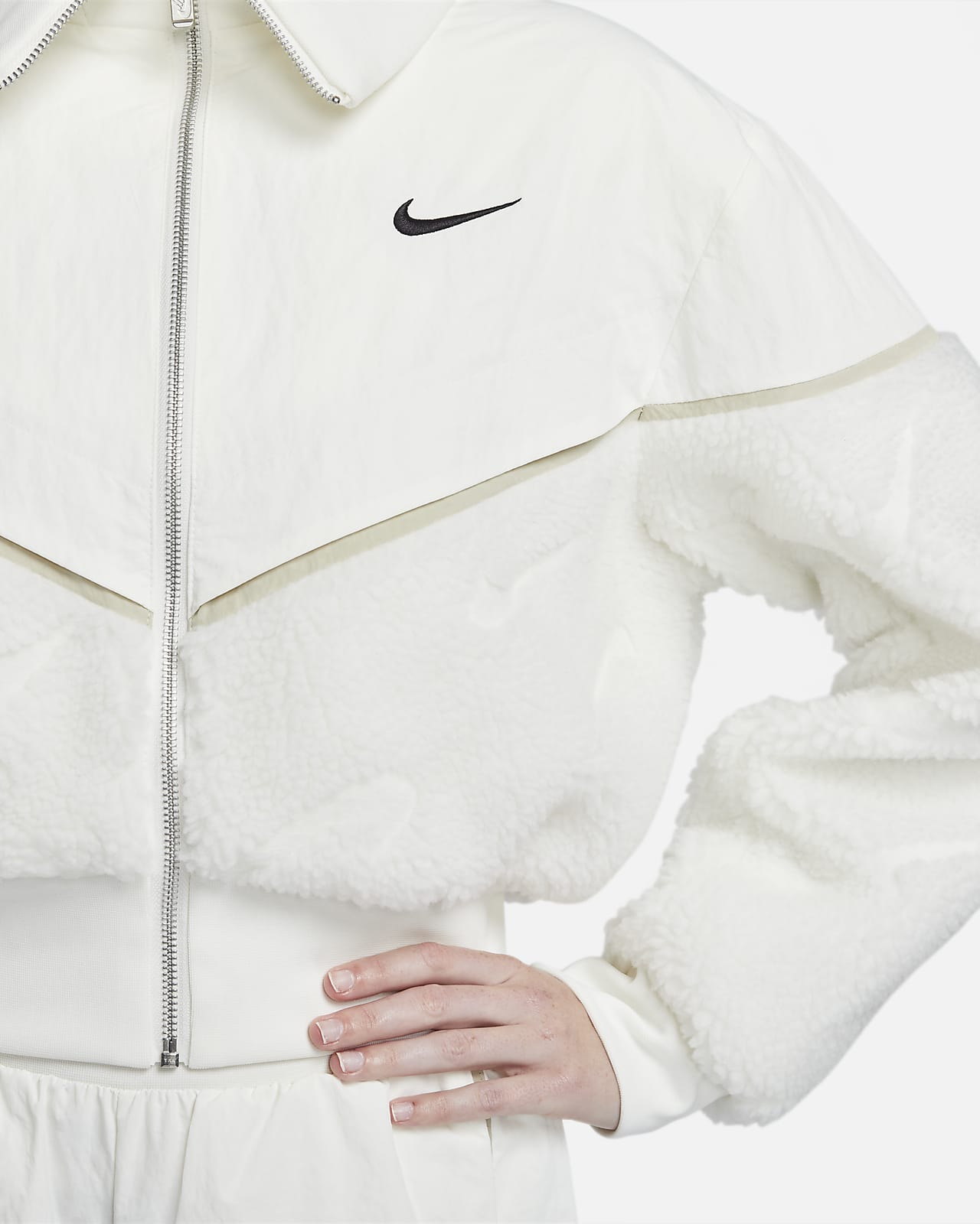 nike fleece jacke damen