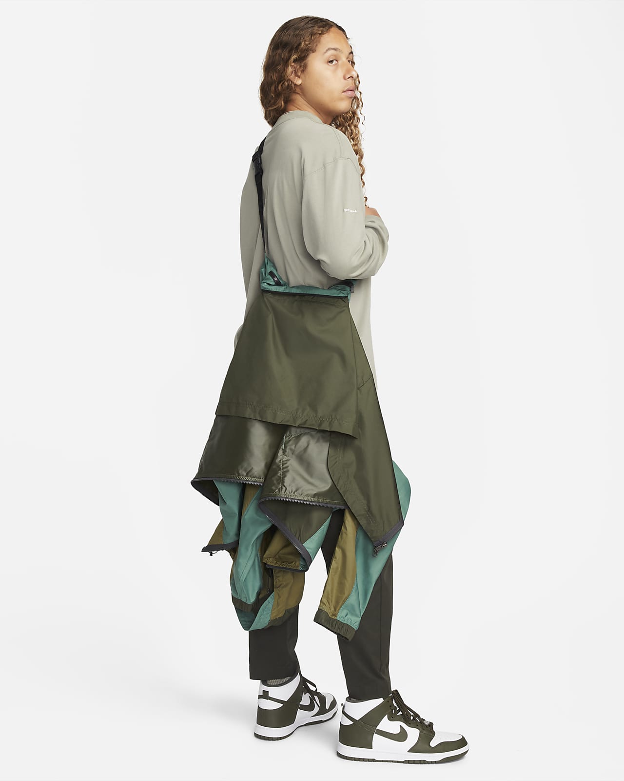 Nike Sportswear Men's Woven Sports Utility Jacket. Nike IE