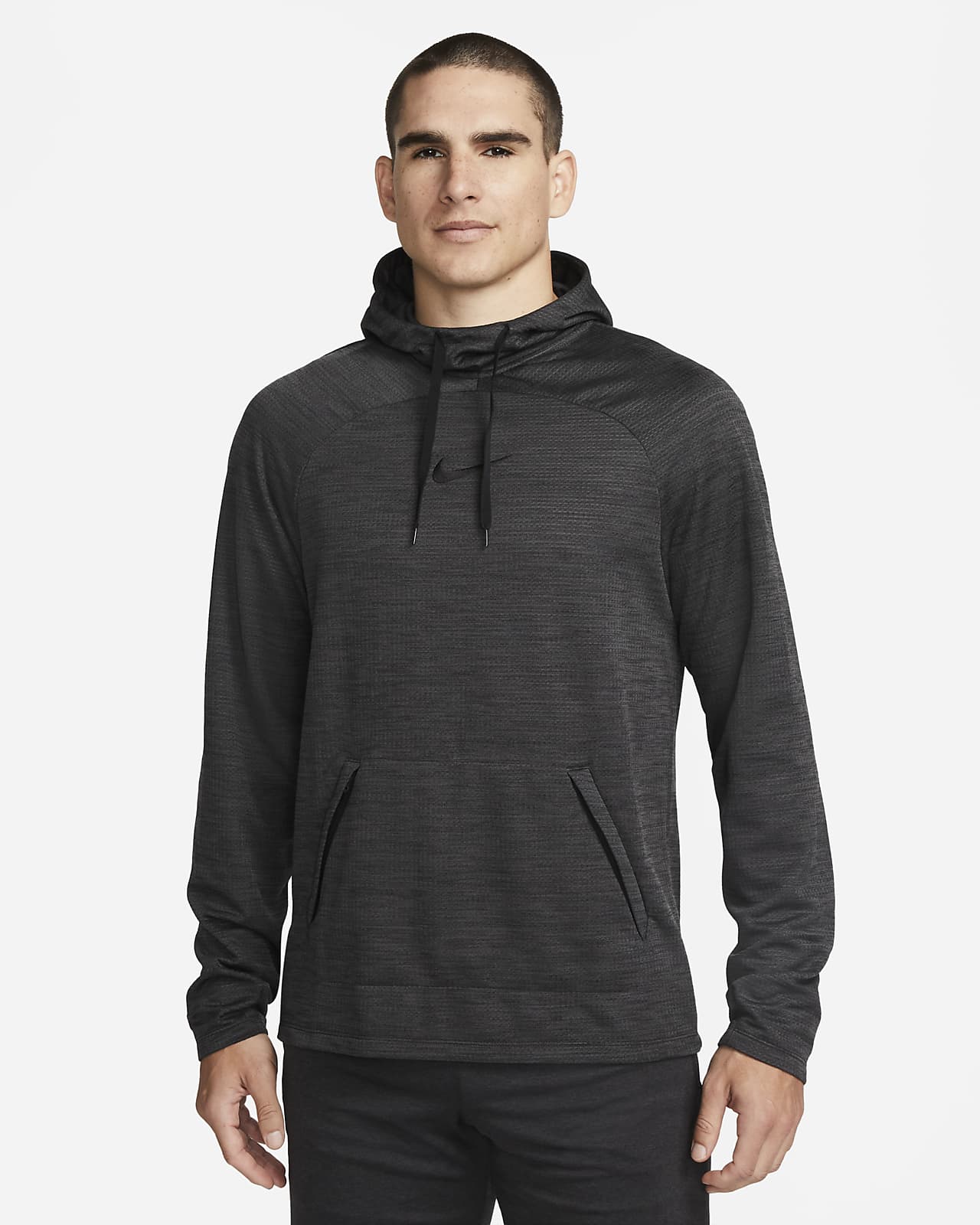 Pánské fotbalové tričko Nike Academy Dri-FIT s dlouhým rukávem a kapucí