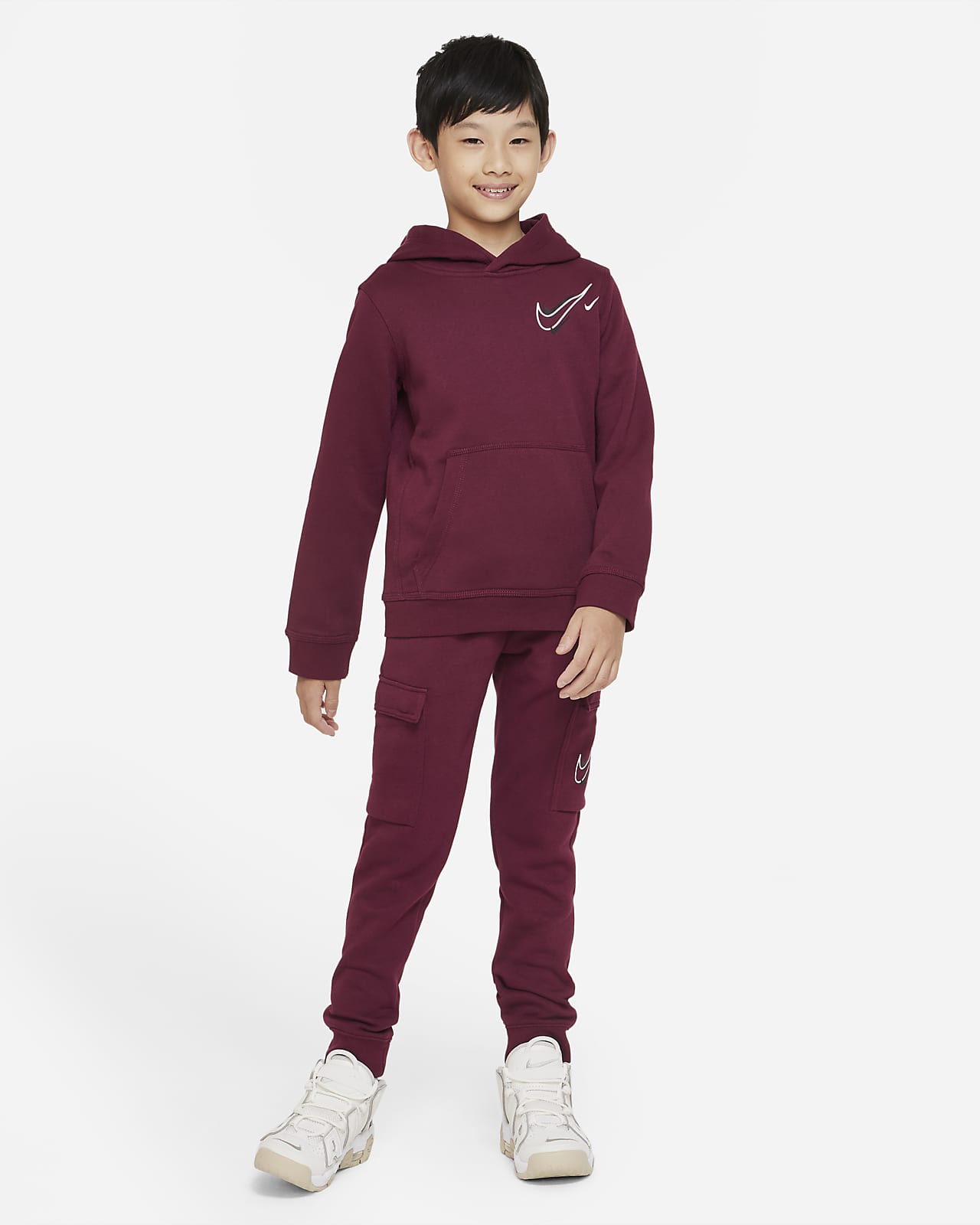 Nike Sportswear Older Kids' (Boys') Fleece Hoodie. Nike GB