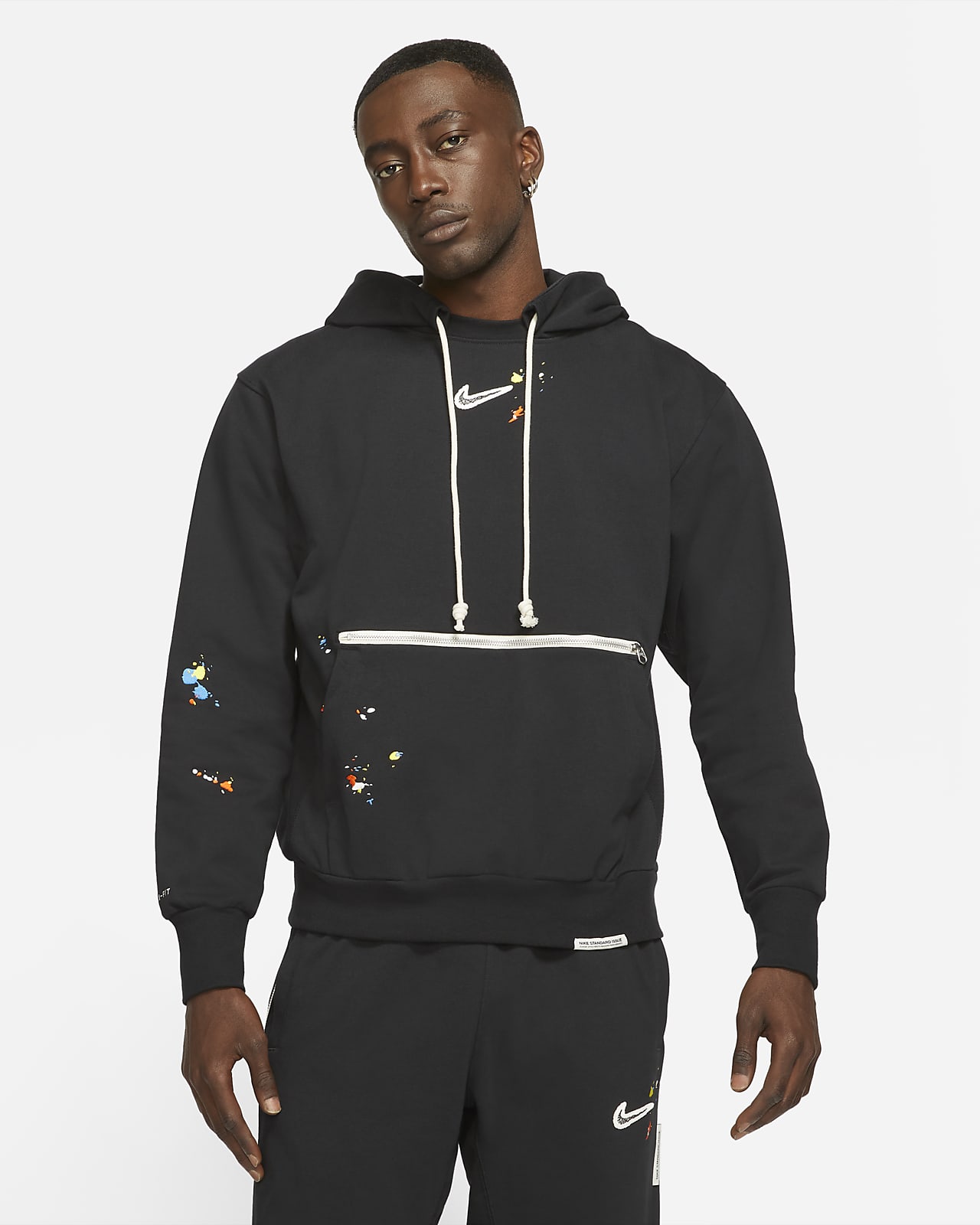 Nike Standard Issue Pullover Hoodie ‘Splatter’