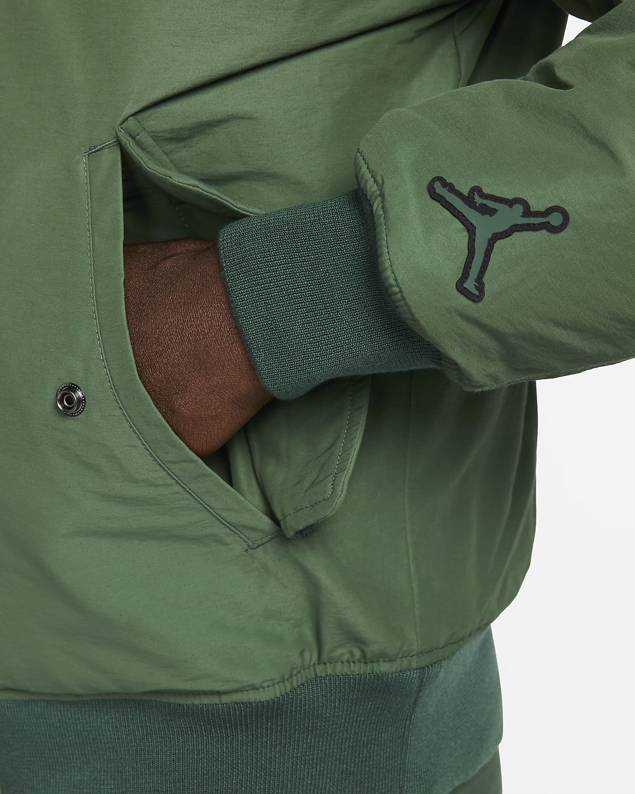 jordan jacket green