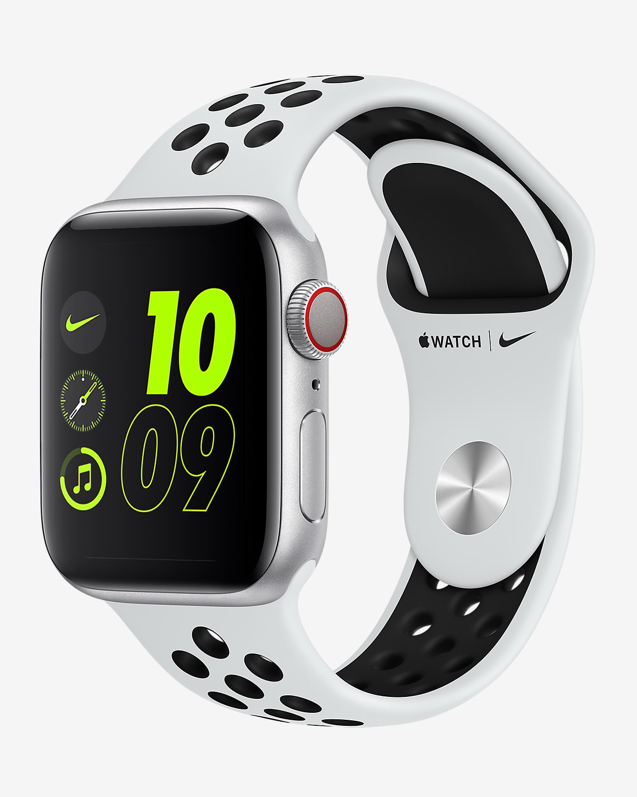 世界的に有名な Apple Watch Nike SE(GPS)40mmシルバー 腕時計