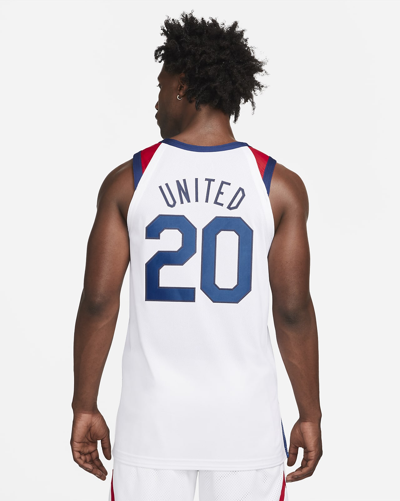 Jersey de básquetbol Nike Team USA local Authentic para hombre.