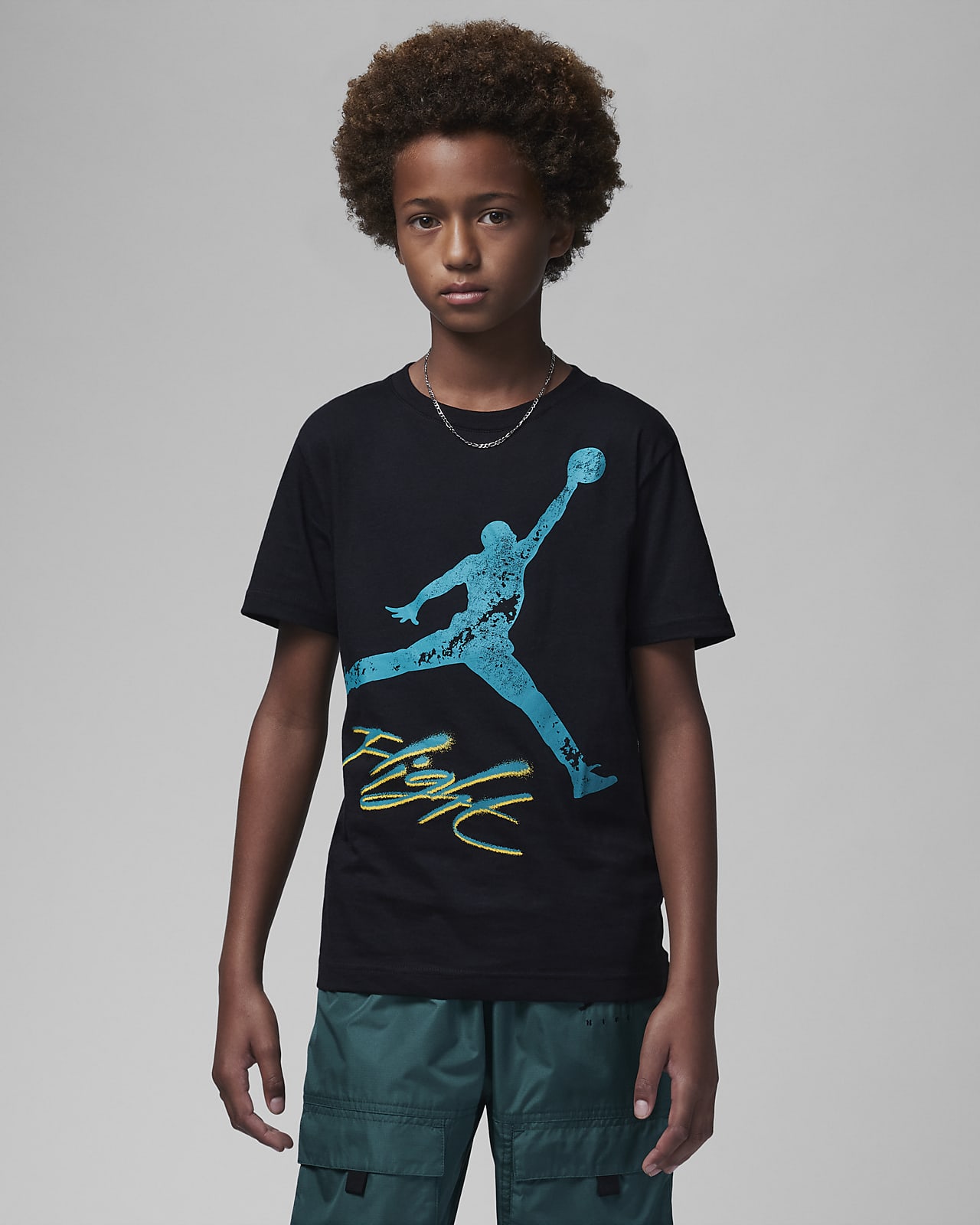 aqua blue jordan shirt