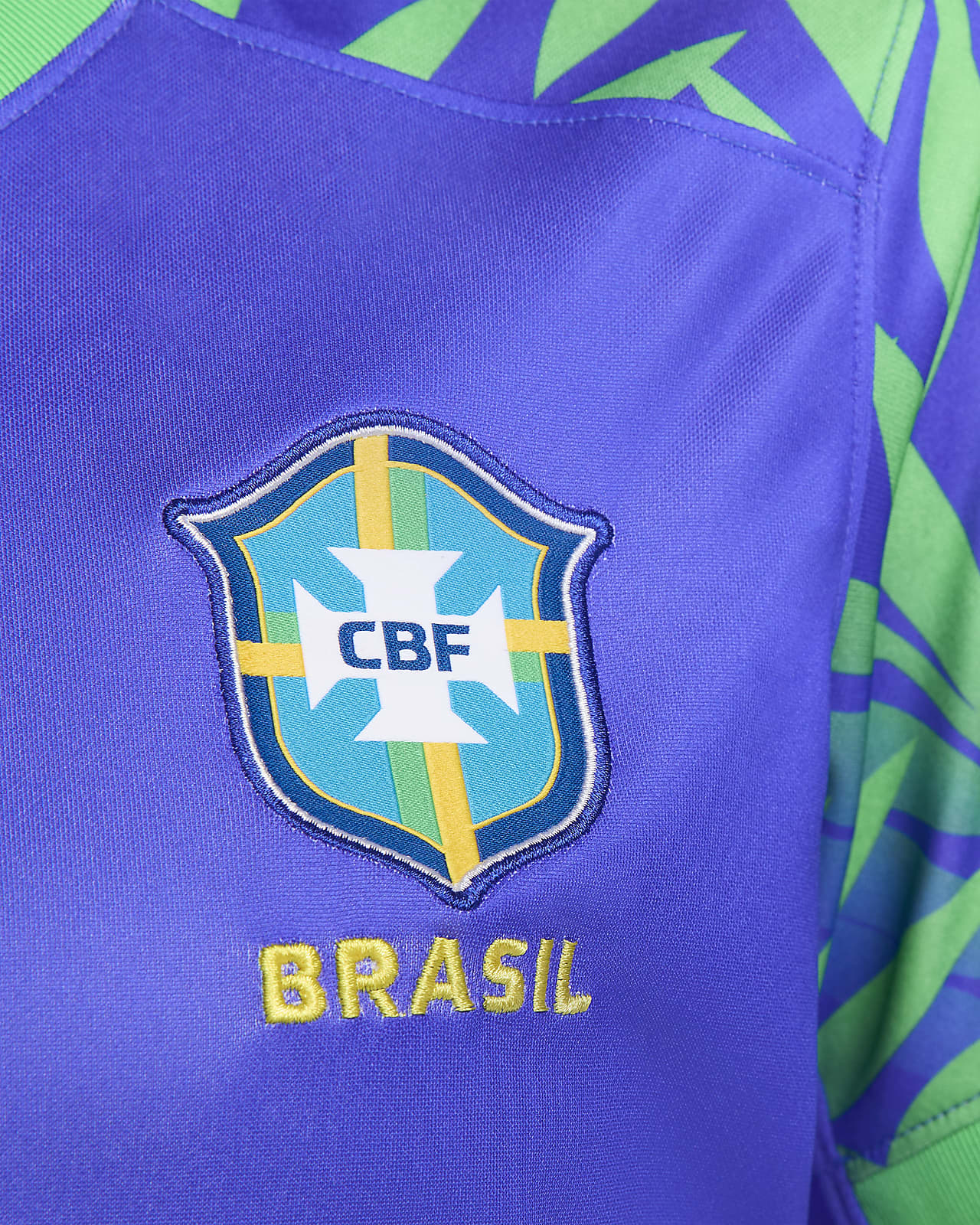 Men's Size L Brazil Brasil CBF 2023 Stadium Away Nike Soccer