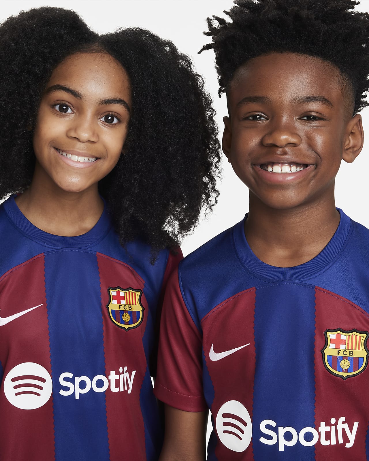 Camiseta primera equipación FC Barcelona 23/24 Niños