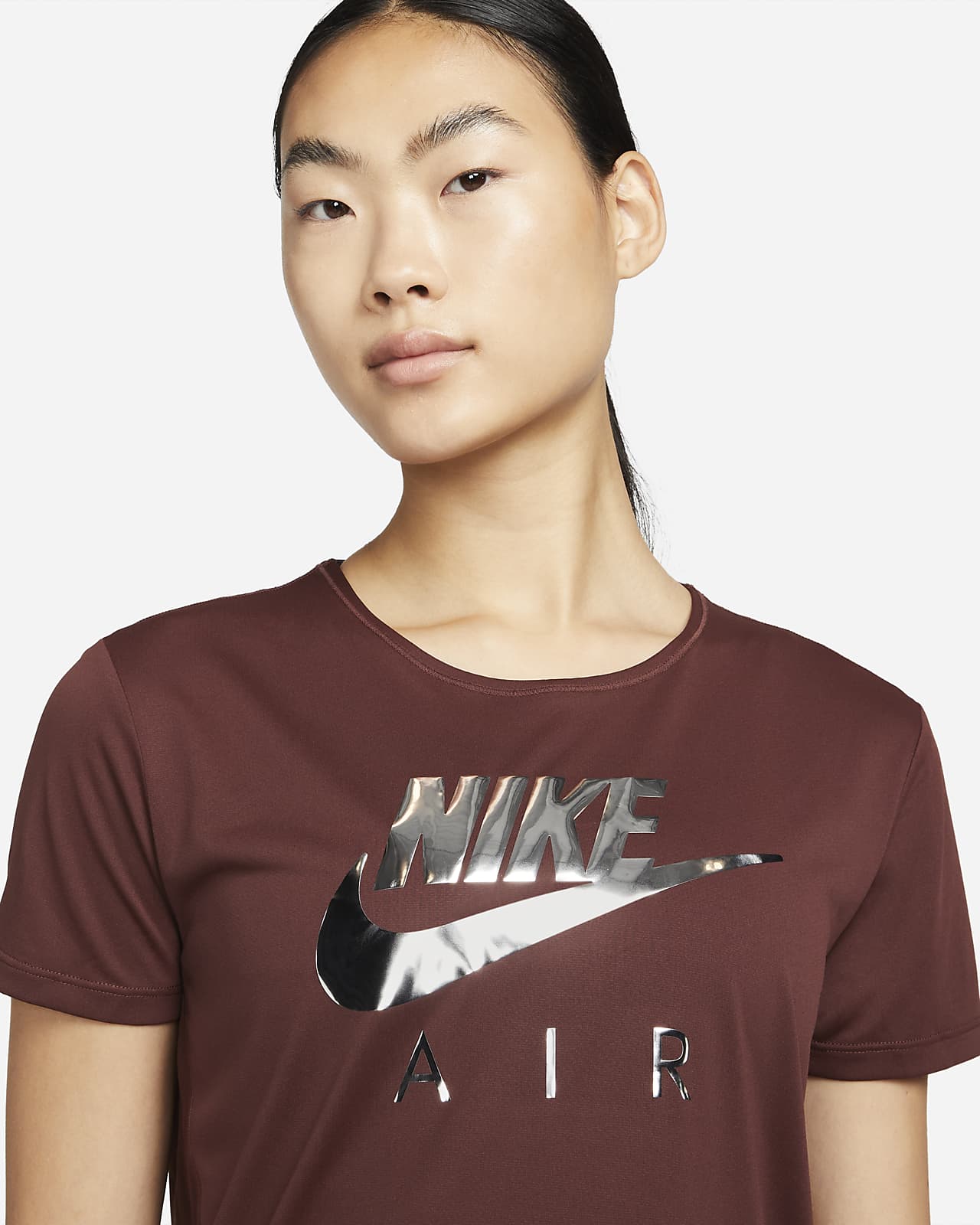 Playera de running de manga corta para mujer Nike Dri-FIT. Nike.com