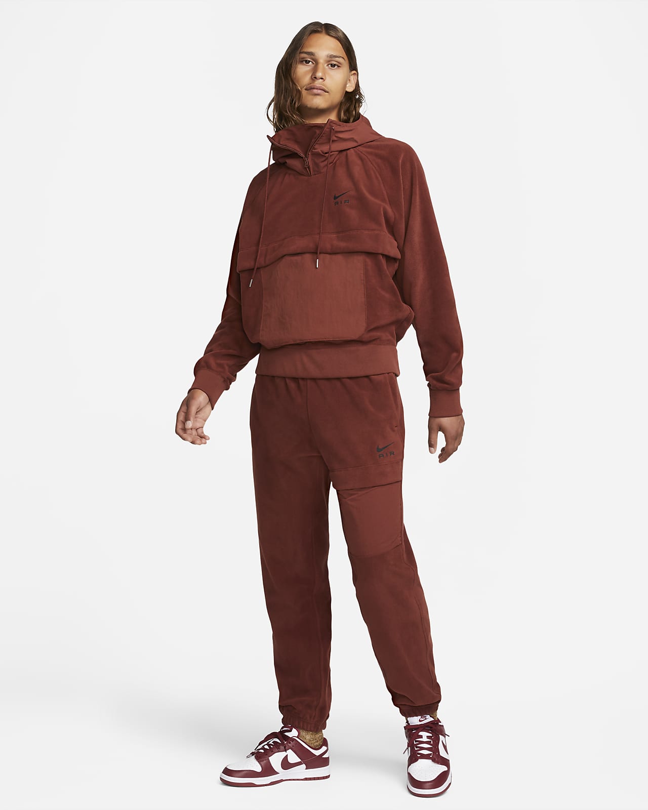 Nike Air Men's Winterized Pullover Hoodie. Nike AE