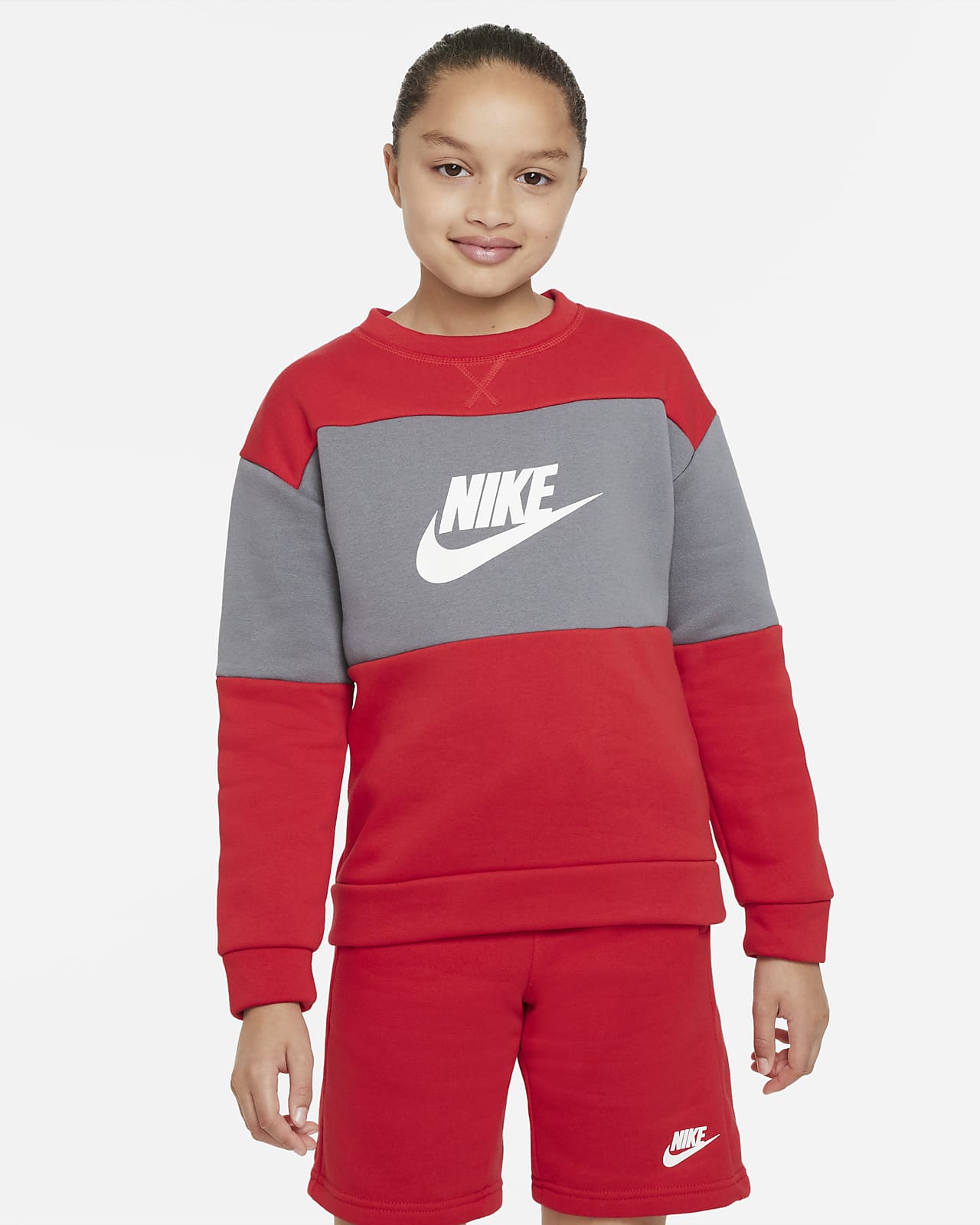 nike air crewneck tracksuit