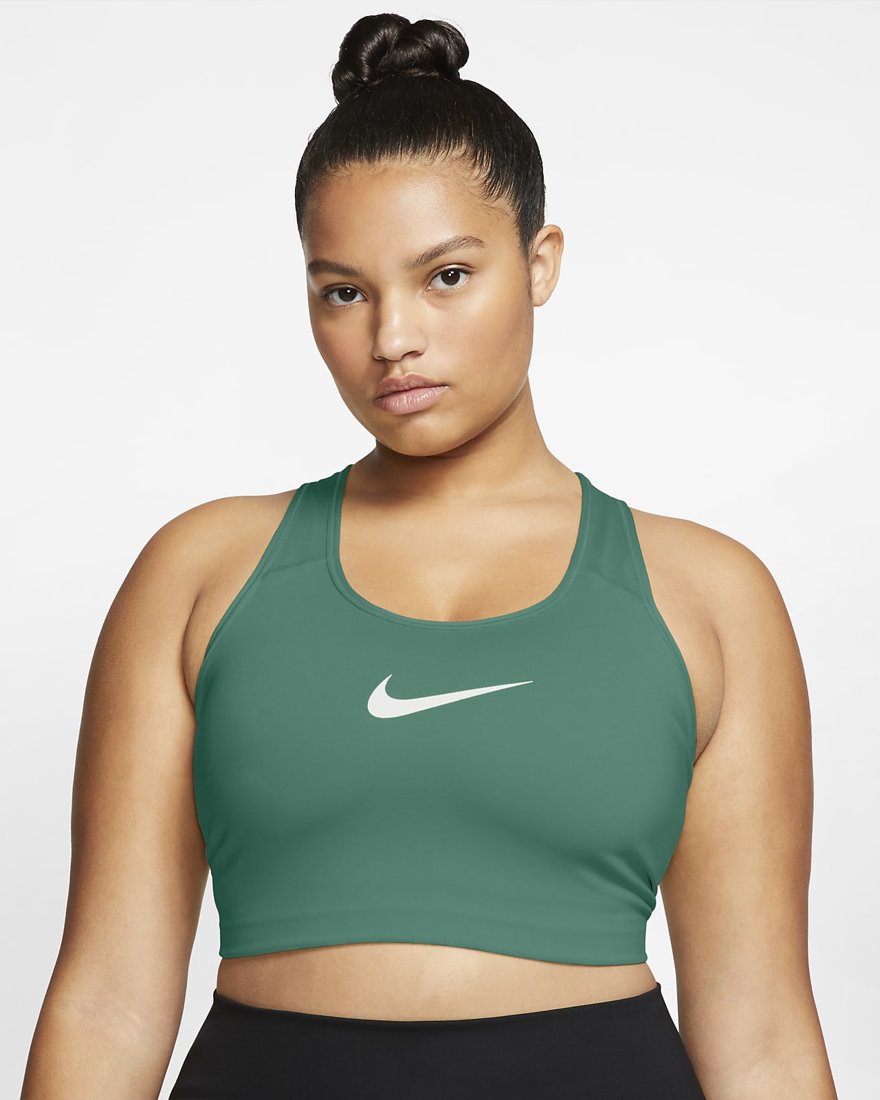 Nike Swoosh Women's Medium-Support Non-Padded Sports Bra (Plus Size