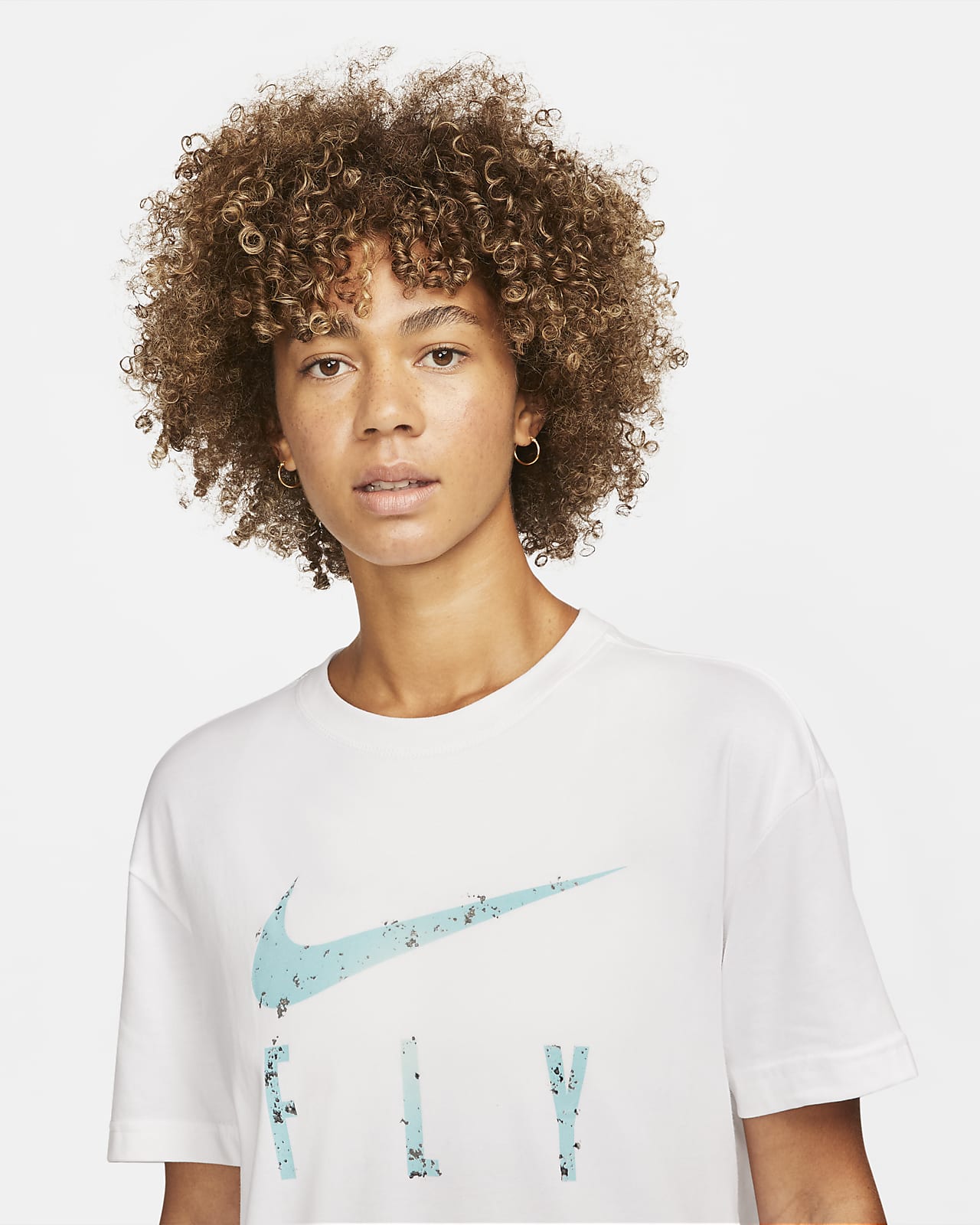Playera de básquetbol para mujer Nike Dri-FIT Swoosh. Nike.com