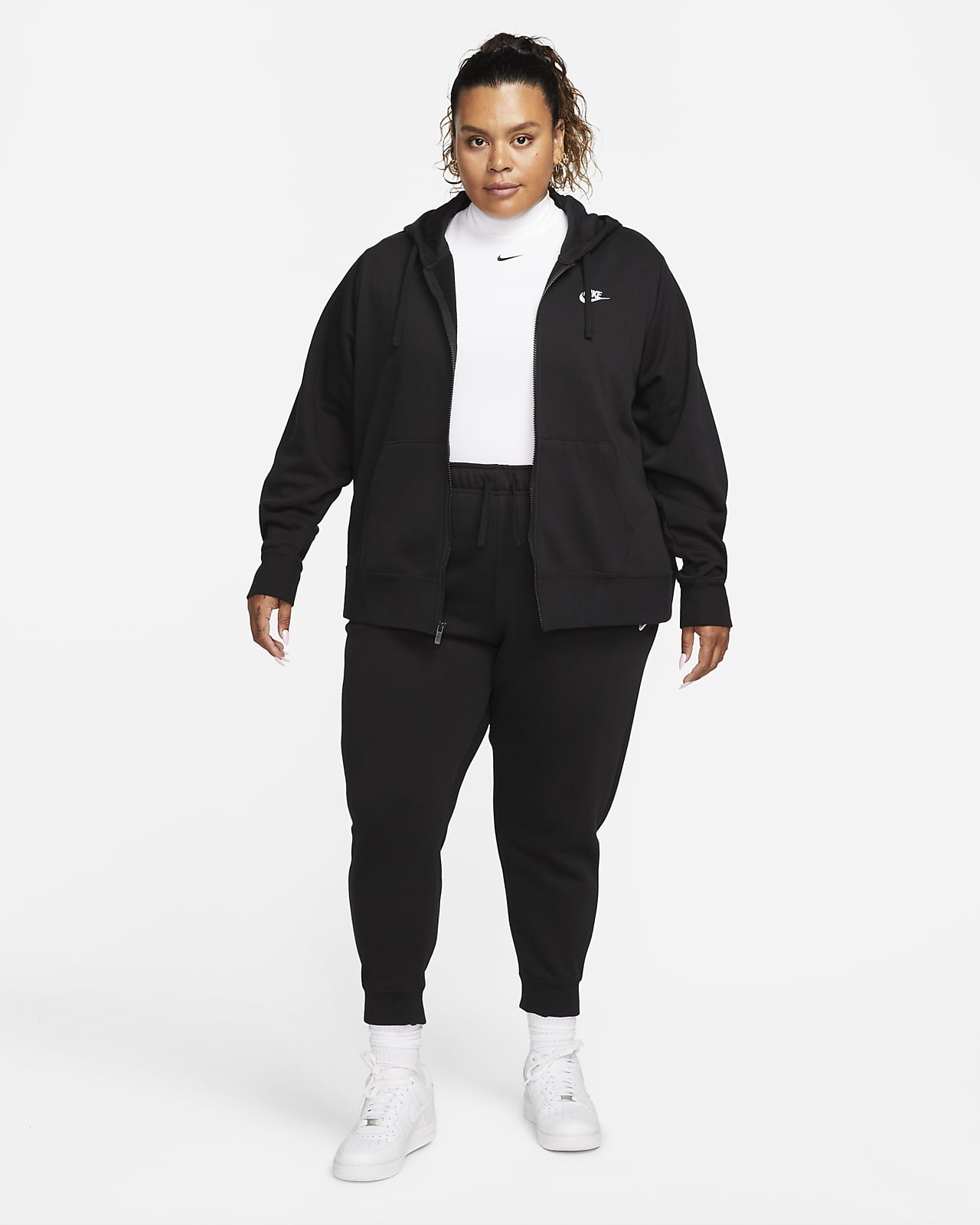 Sudadera con gorro de cierre completo para mujer Nike Sportswear