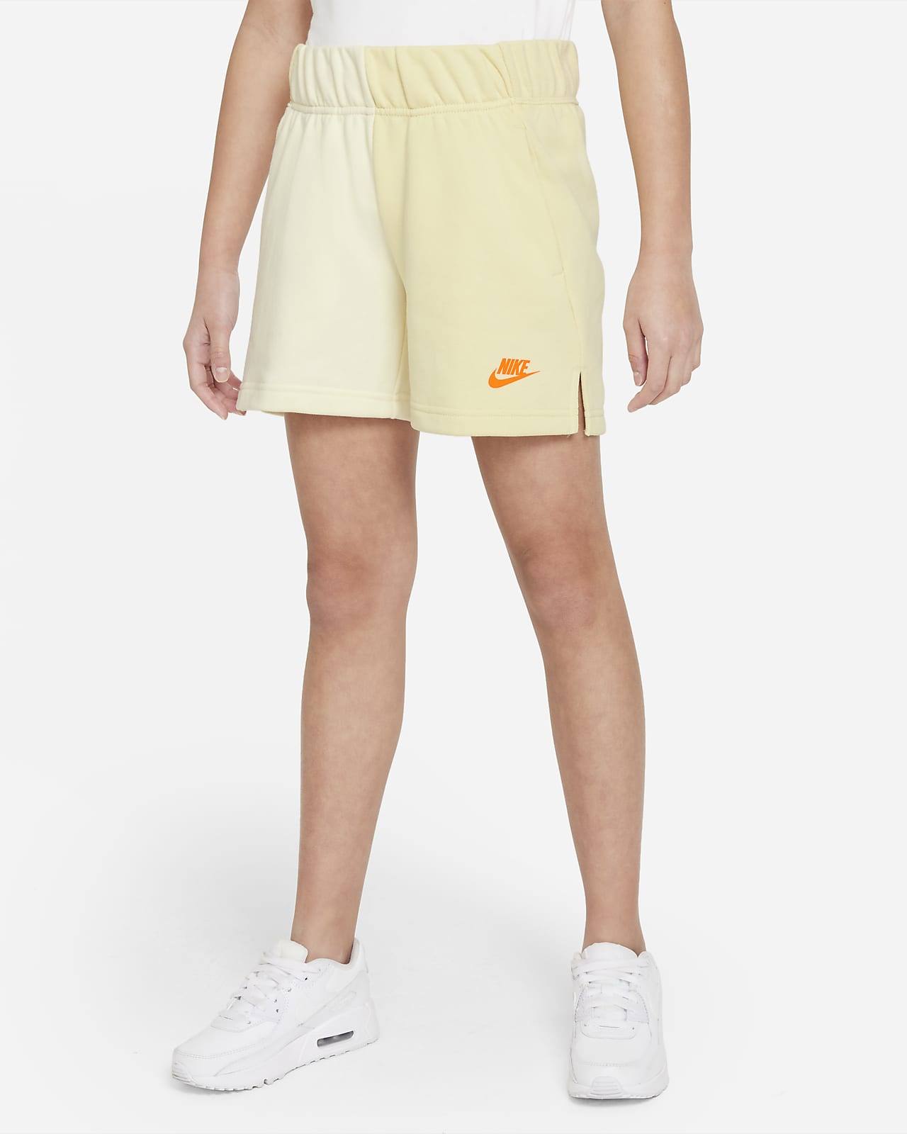 Shorts i frotté Nike Sportswear för ungdom (tjejer)
