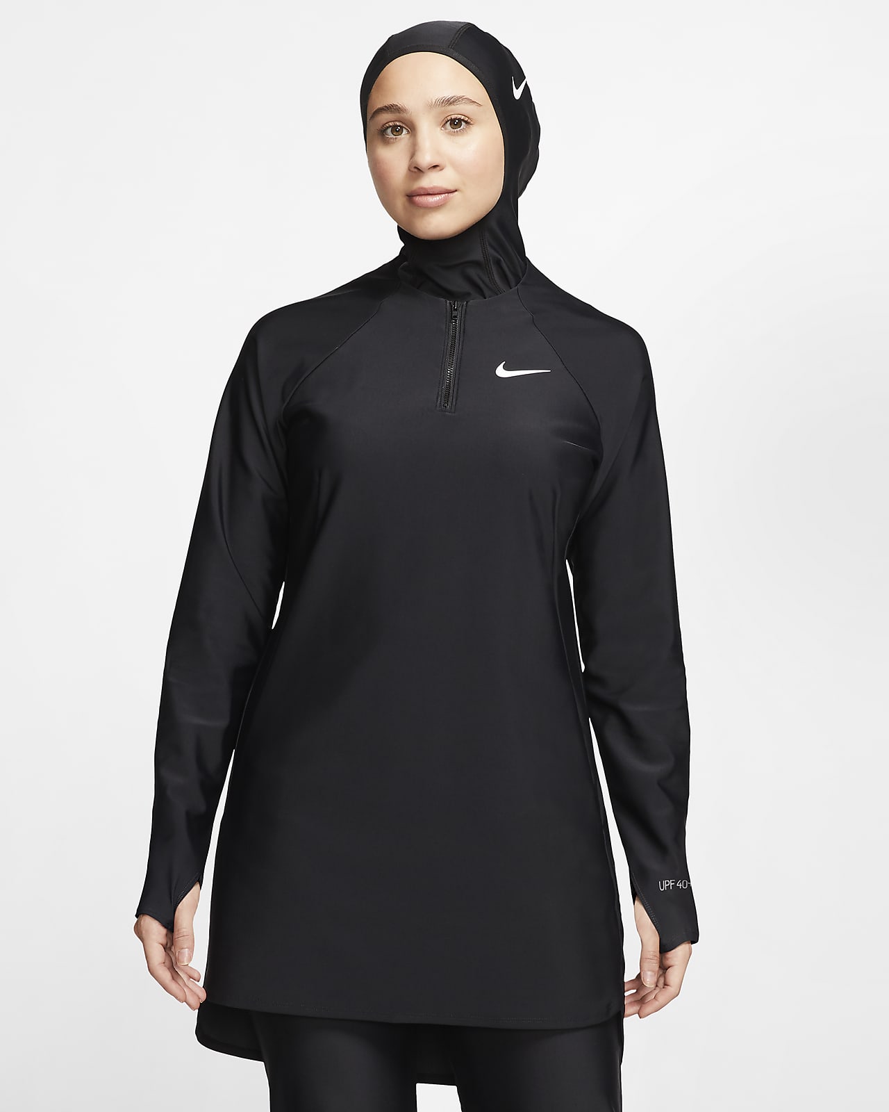 Nike Victory Essential Schwimm-Tunika mit durchgehendem Schutz für Damen