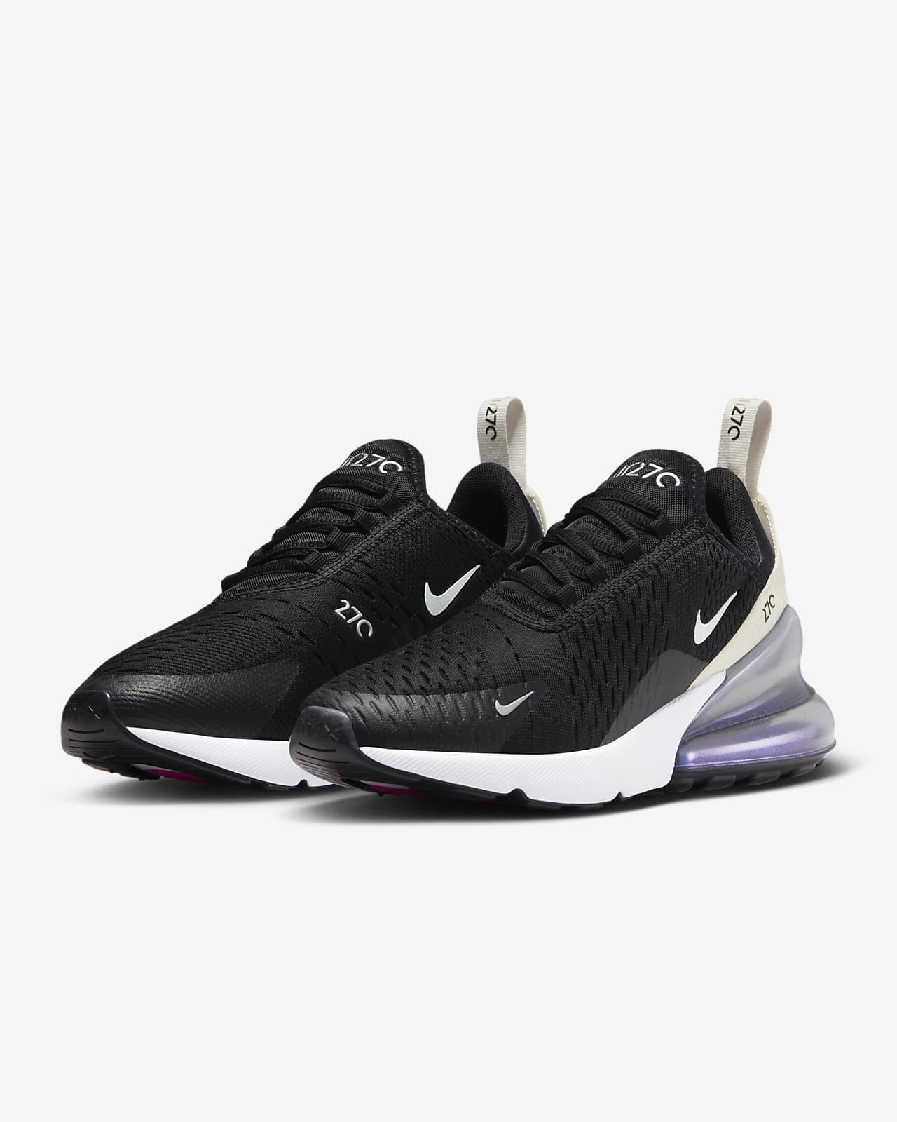 Womens white nike on sale air max 270