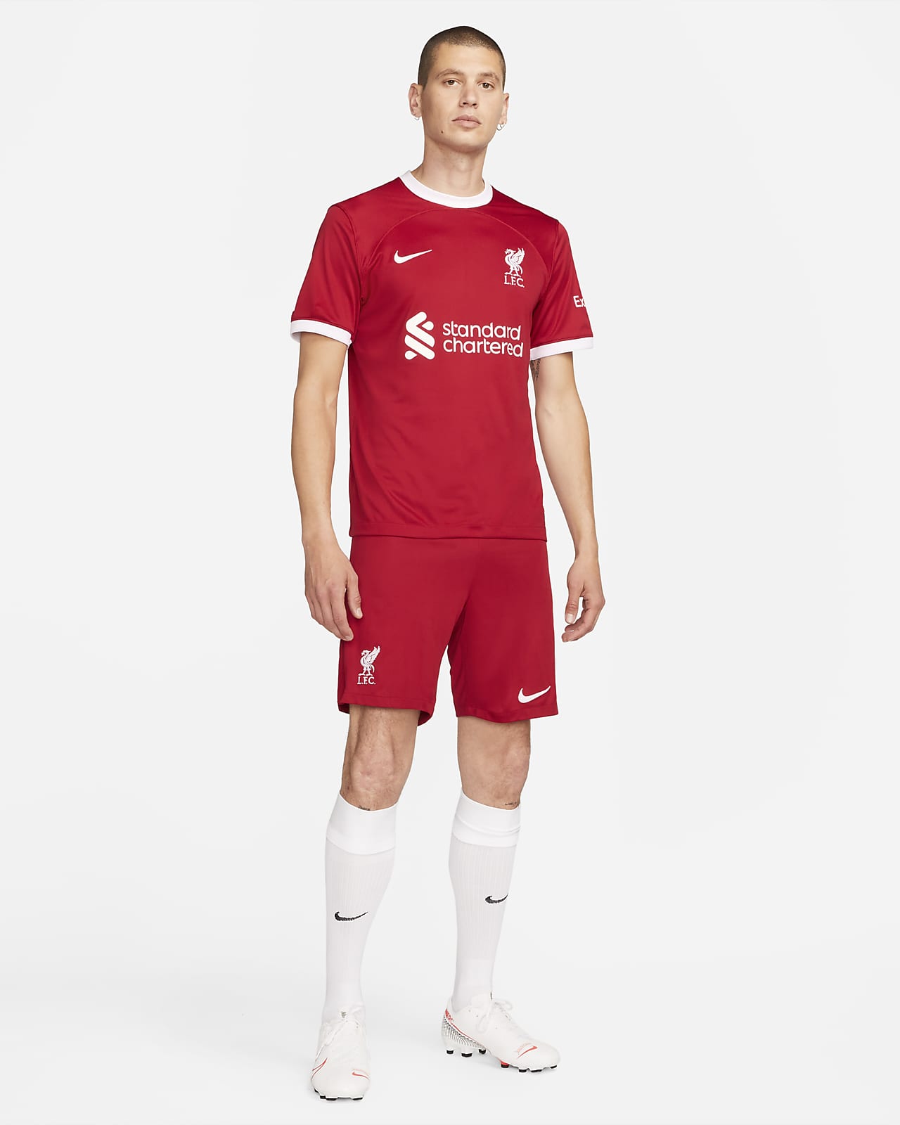 Liverpool F.C. 2023/24 Stadium Home Men's Nike Dri-FIT Football 