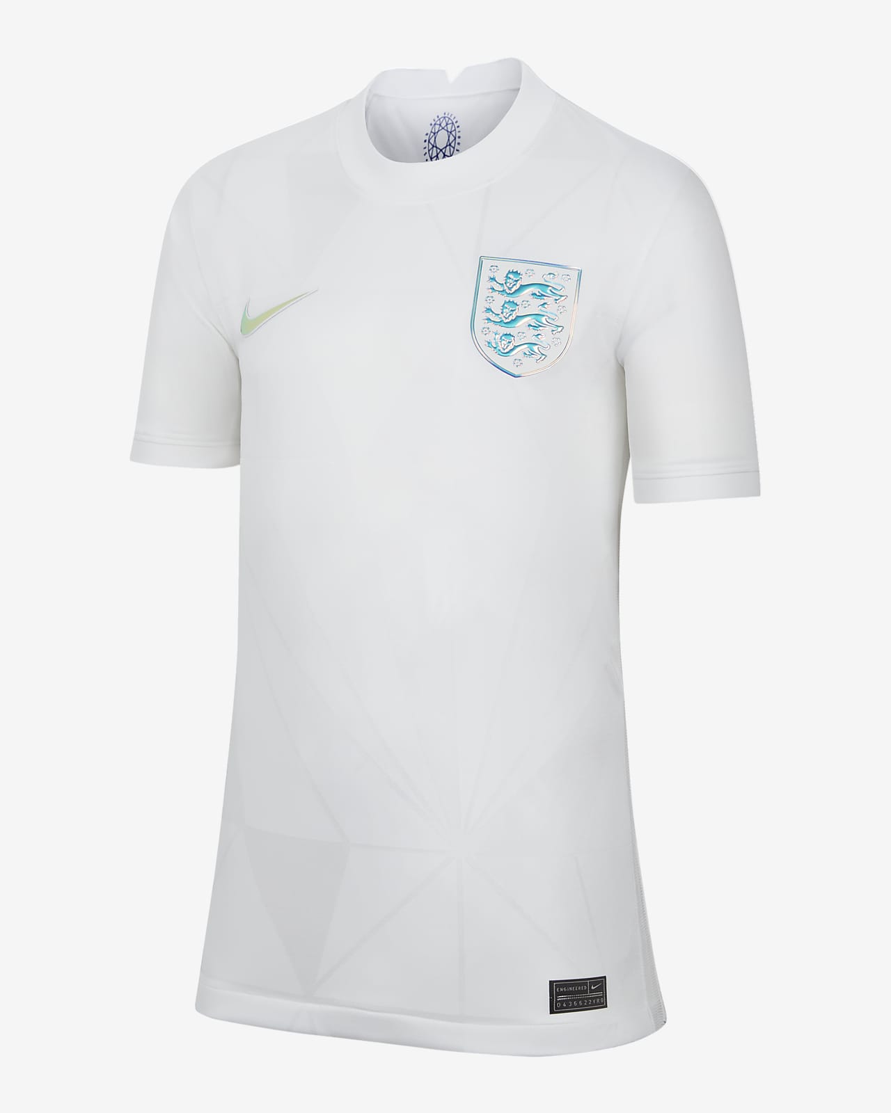 England 2022 Stadium Home Older Kids' Nike Dri-FIT Football Shirt