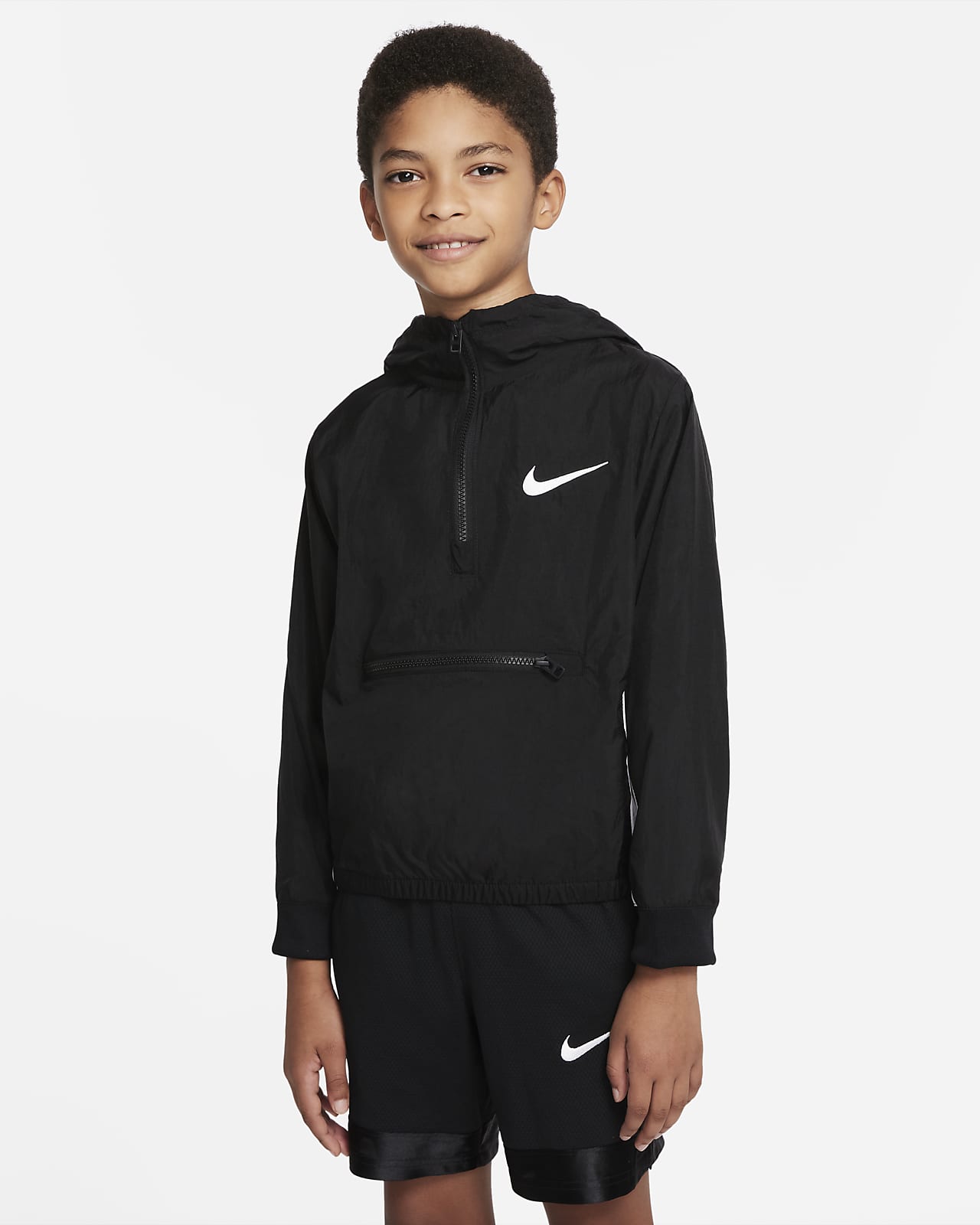 Basketjacka Nike Dri-FIT Crossover för ungdom (killar)