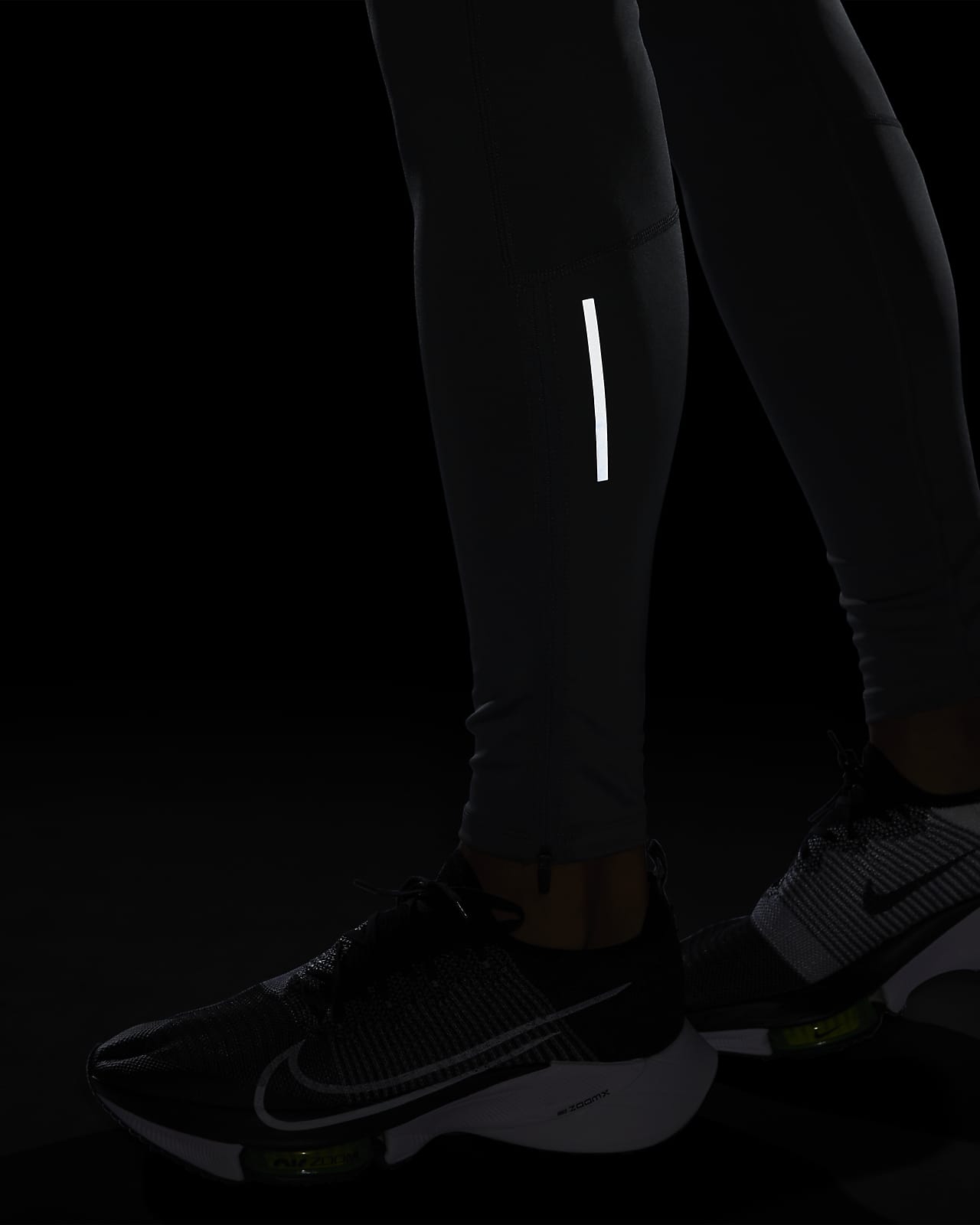 Nike Dri-fit Challenger Running Training Tights Black Mens NEW CZ8830-010