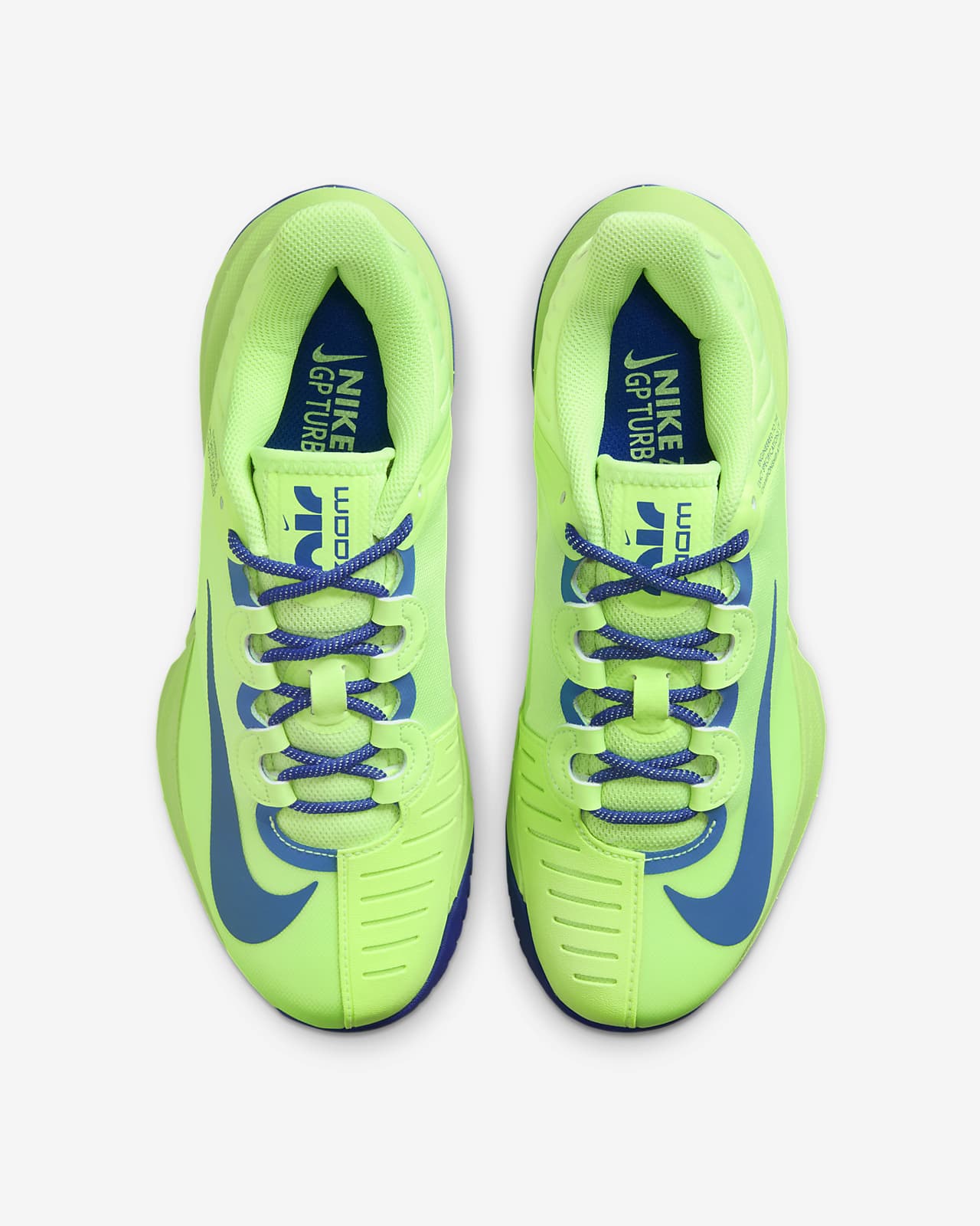 Neon green hotsell nike tennis shoes