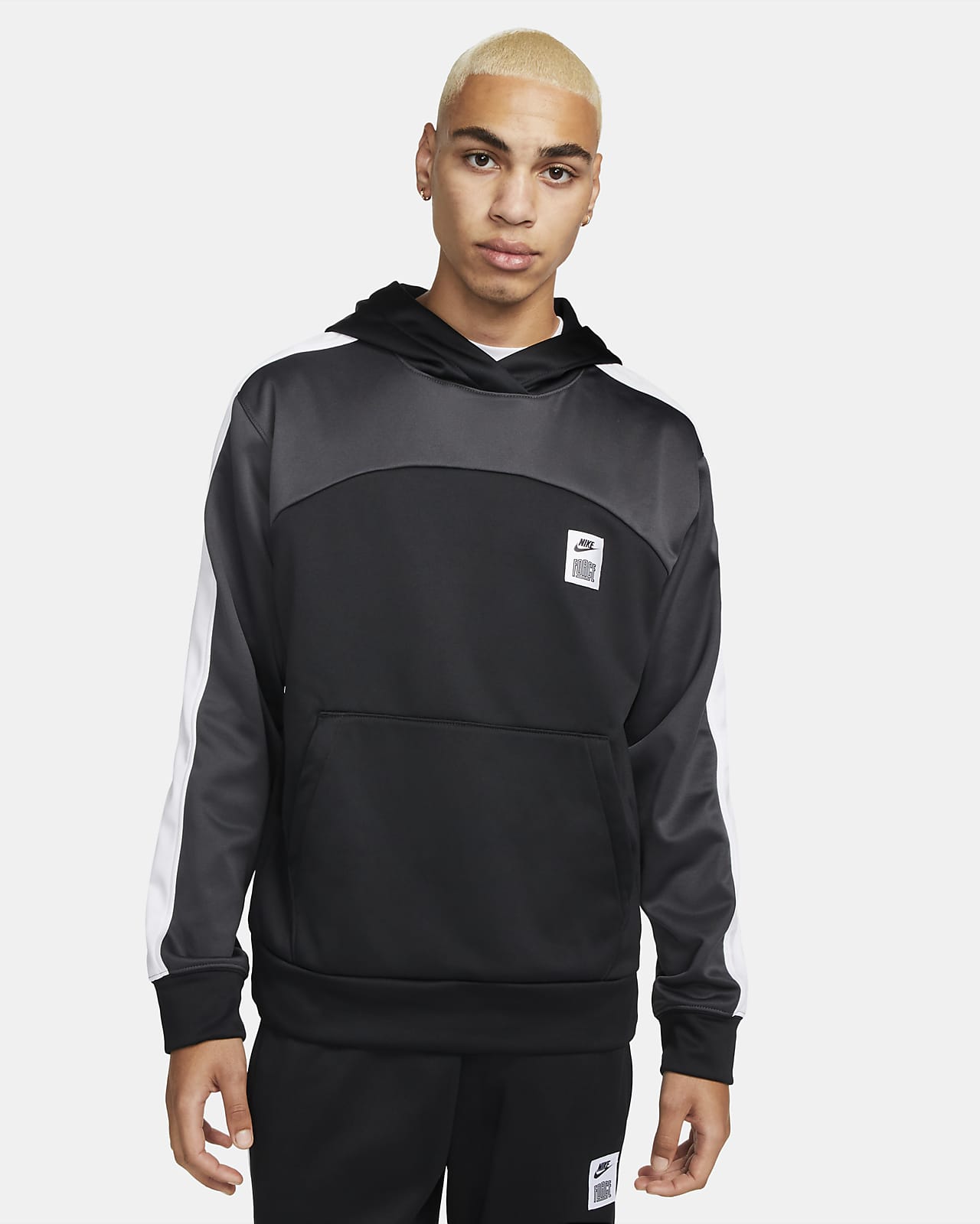 Sudadera jordan best sale hombre blanca