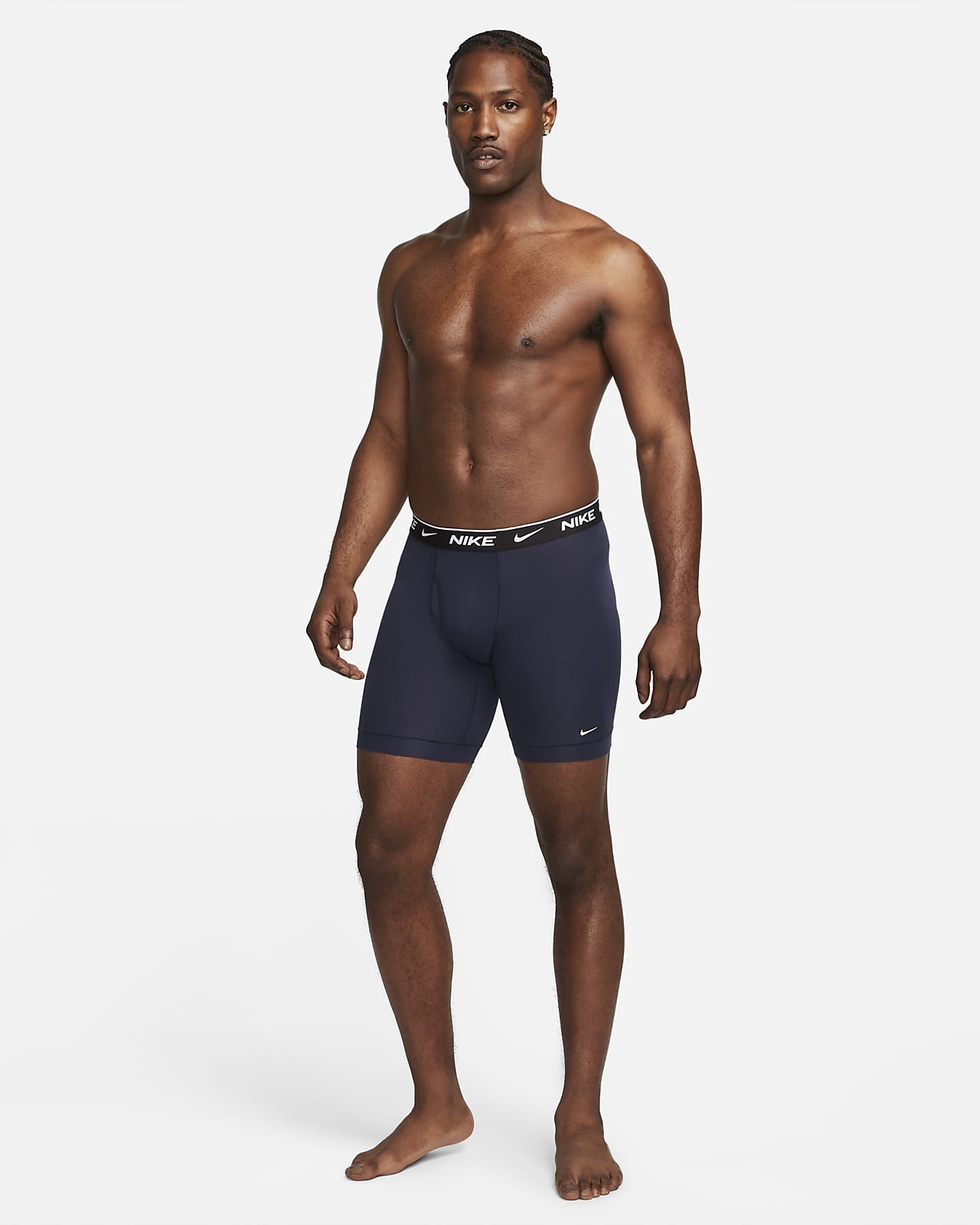 Ropa interior larga para hombre Nike Dri-FIT Essential Cotton Stretch.  