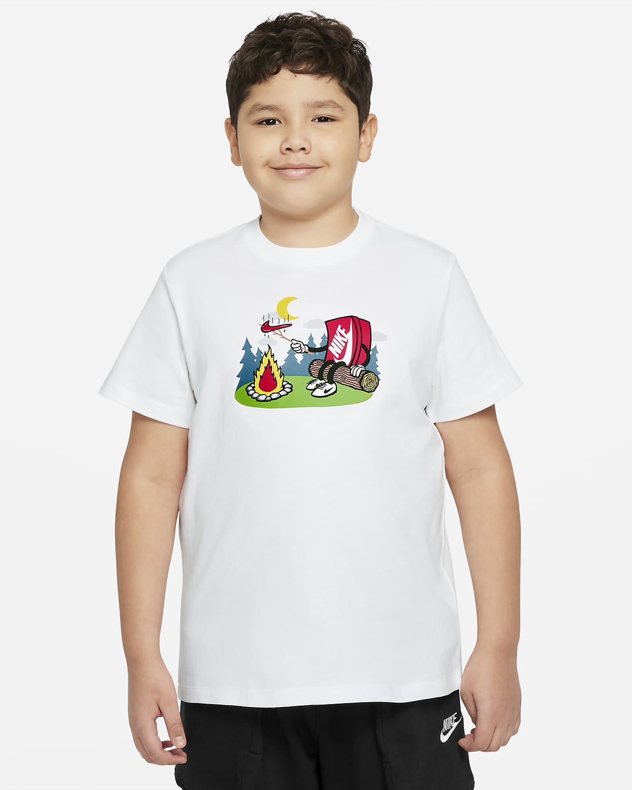 Nike Sportswear Older Kids' (Boys') T-Shirt (Extended Size)