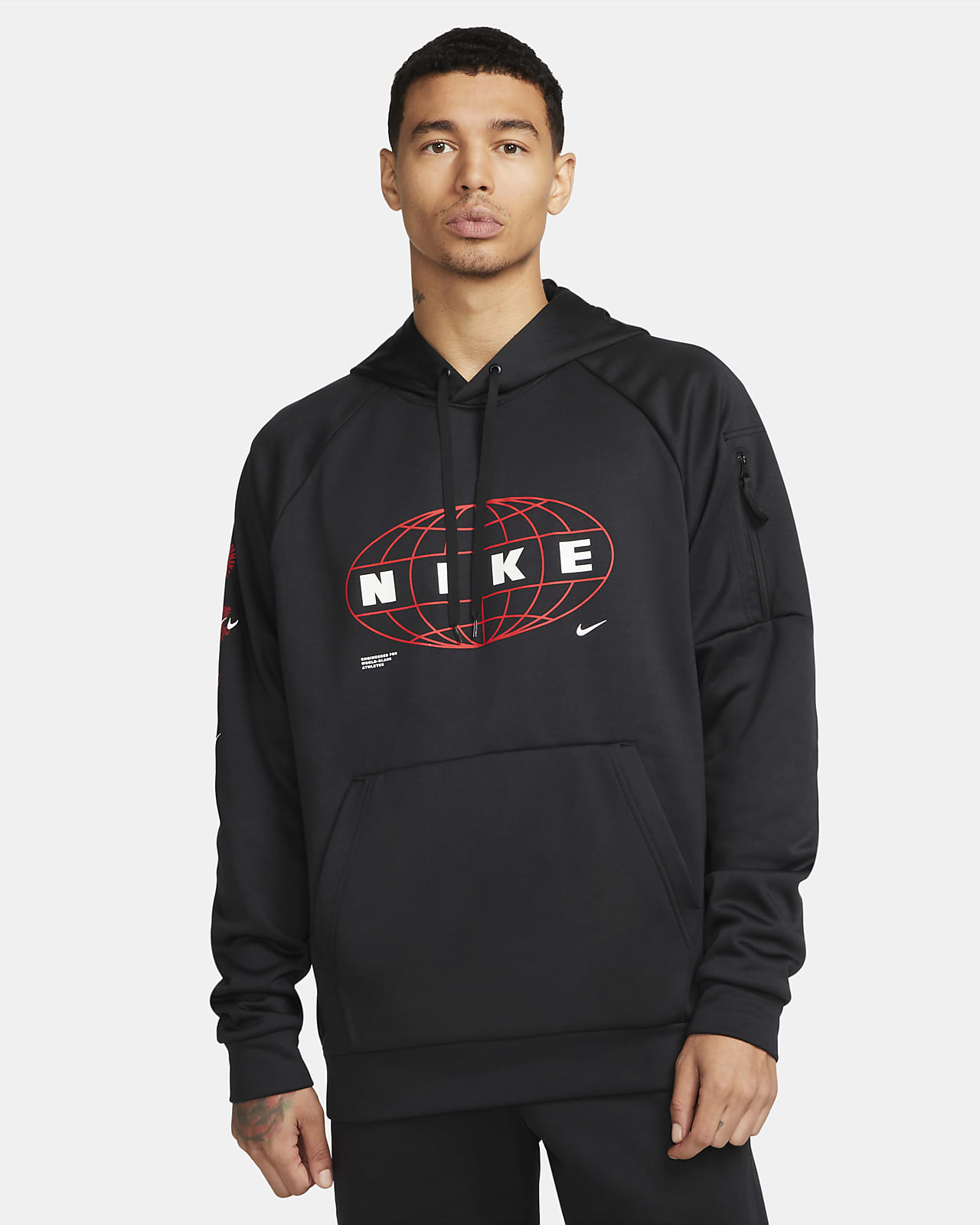 Nike ThermaFIT Men's Pullover Fitness Hoodie. Nike NL
