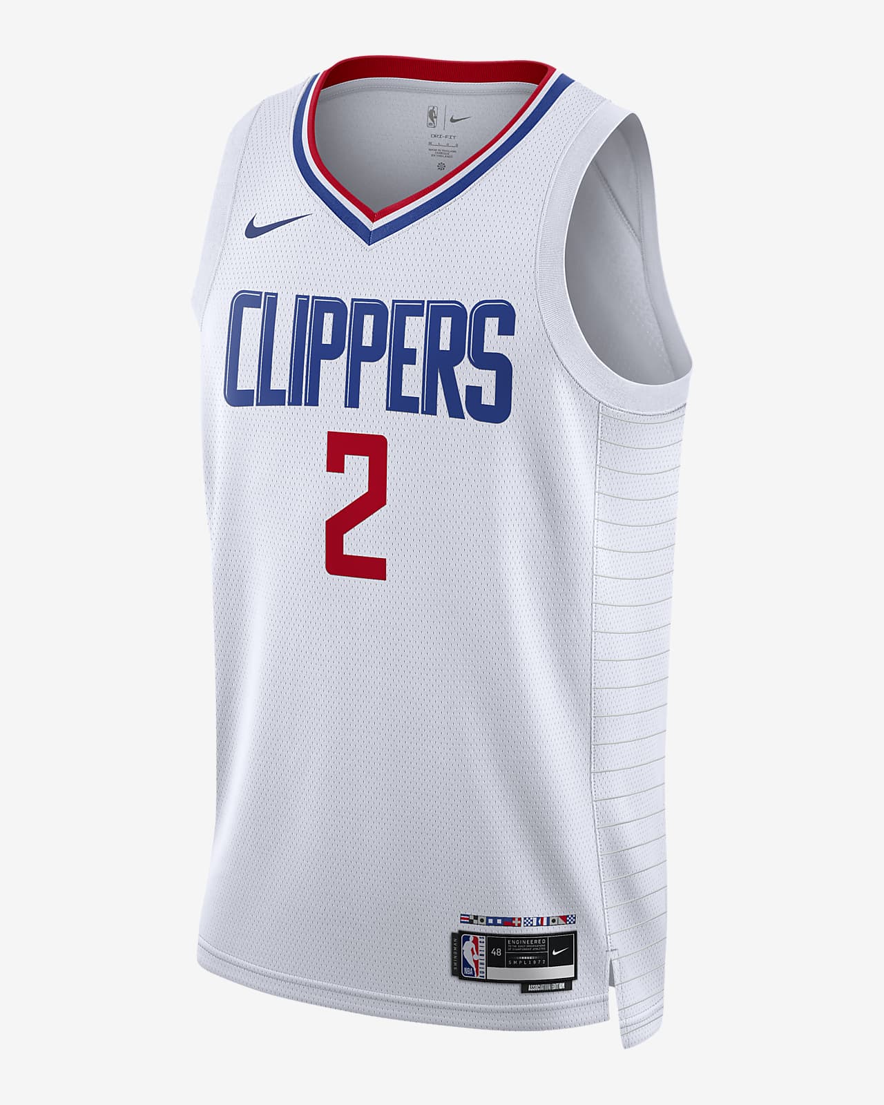 clippers jersey 2023 white
