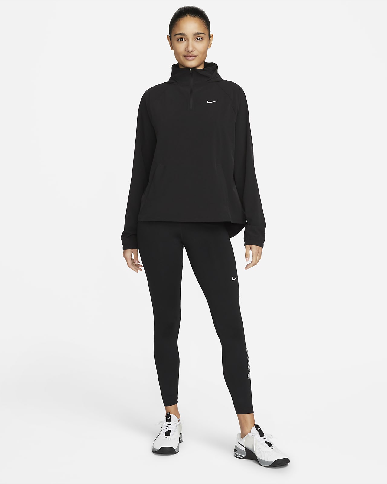 Nike Pro Dri-FIT Women's 1/4-Zip Packable Training Cover-Up. Nike ZA