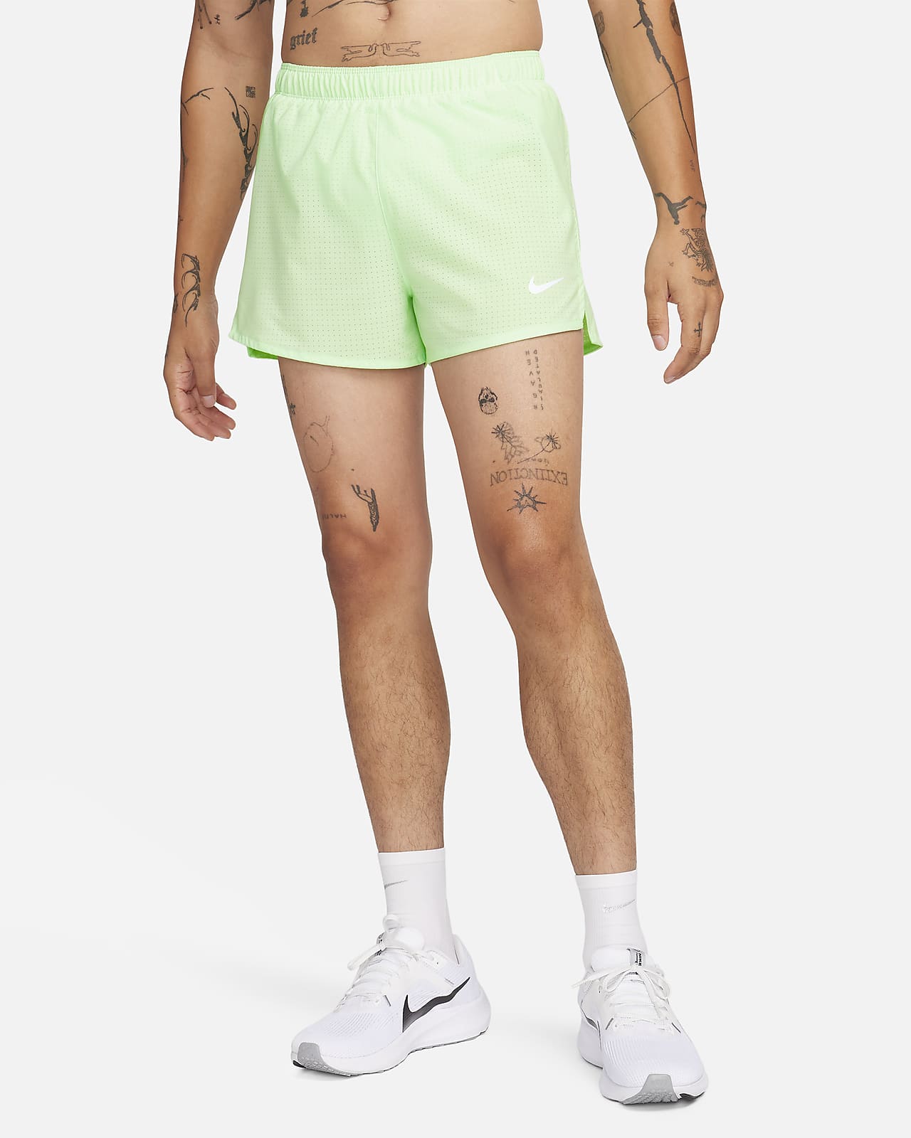 Nike Fast Dri-FIT Slip Astarlı 8 cm Erkek Koşu Şortu