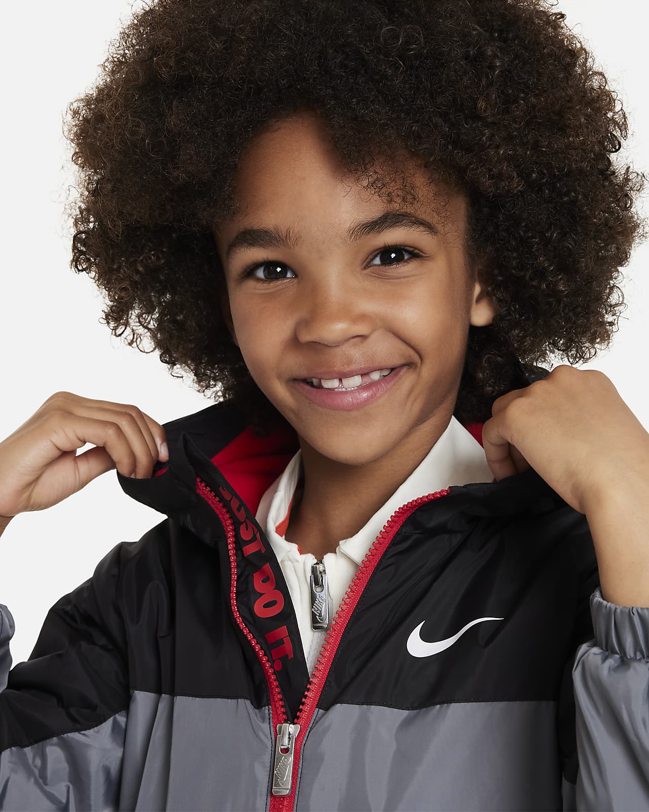 boys nike fleece lined jacket