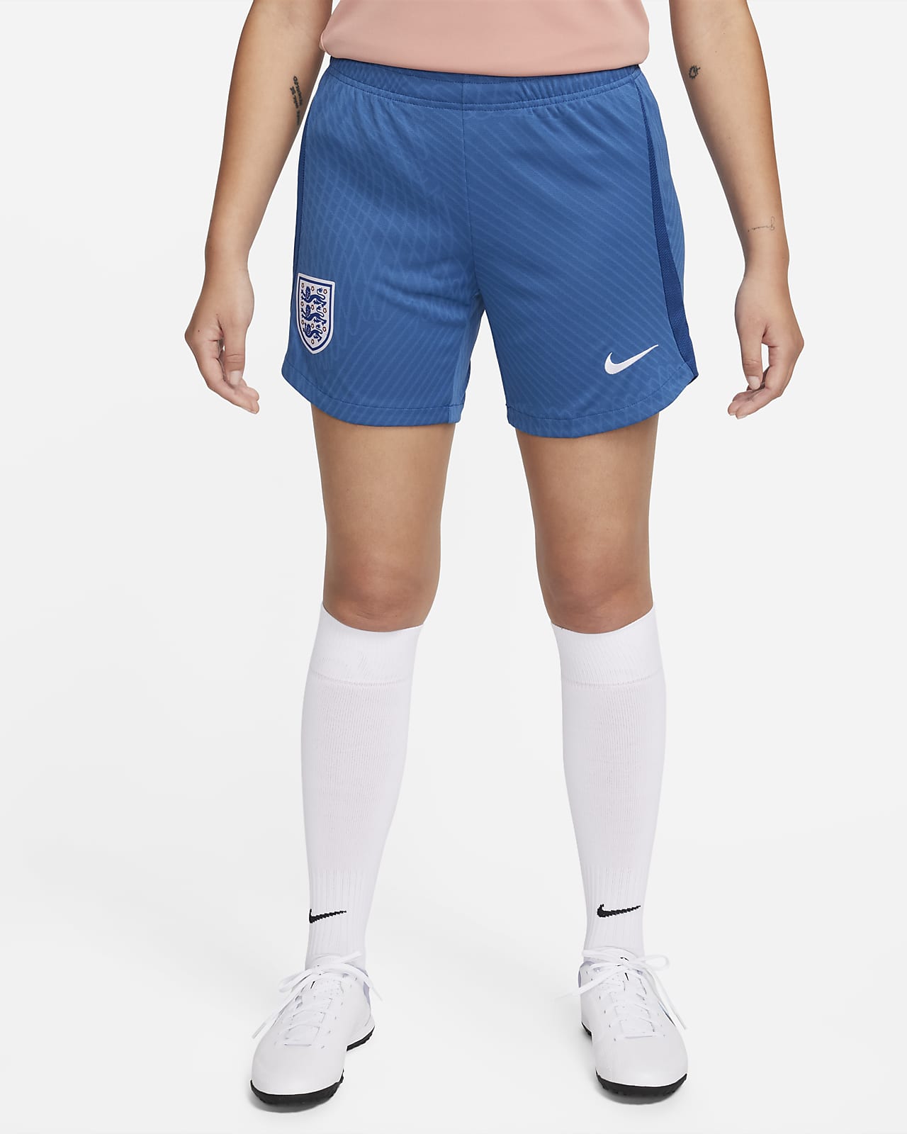 Inglaterra Pantalón corto de fútbol de tejido Knit Nike Dri-FIT - Mujer. Nike ES