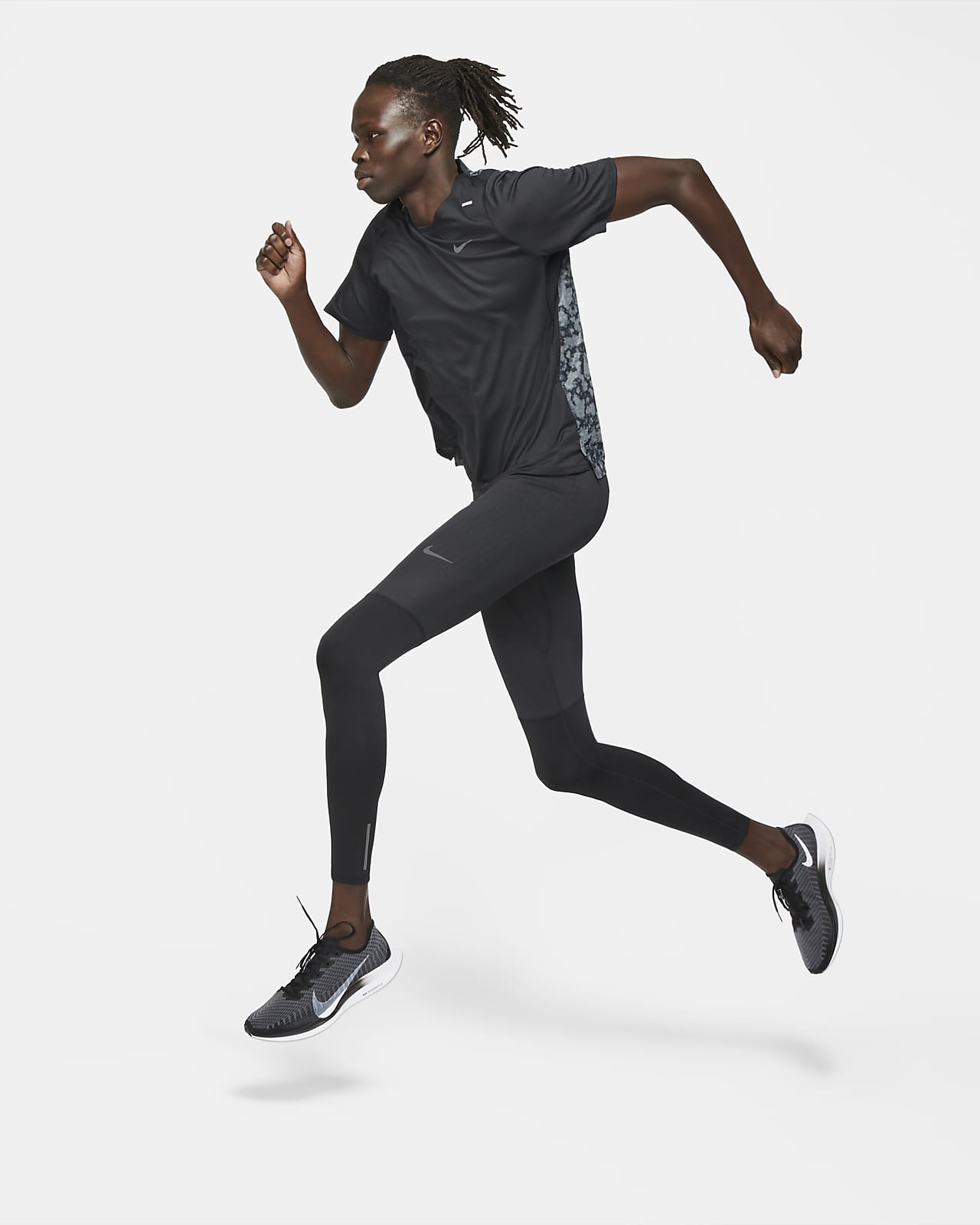Nike Men's Storm-FIT Phenom Elite Running Tights in Black