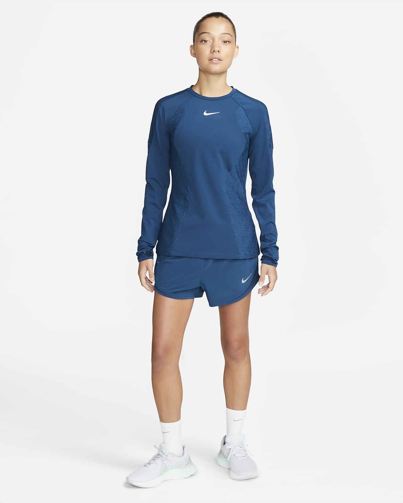 Nike Tempo Luxe Blue Ribbon Sports Women's 3 Running Shorts