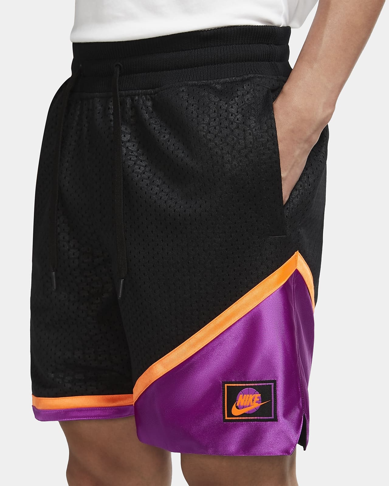 shiny nike shorts