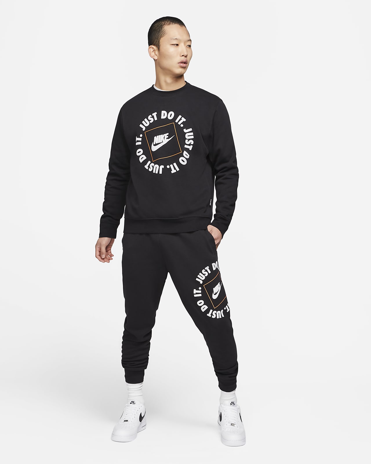 nike men's sportswear jdi crewneck