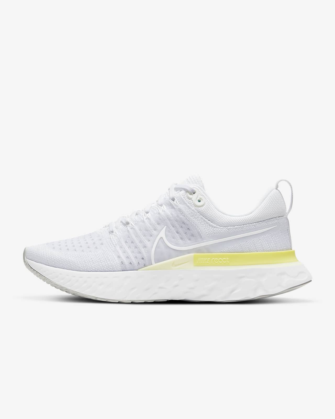 nike react infinity run yellow