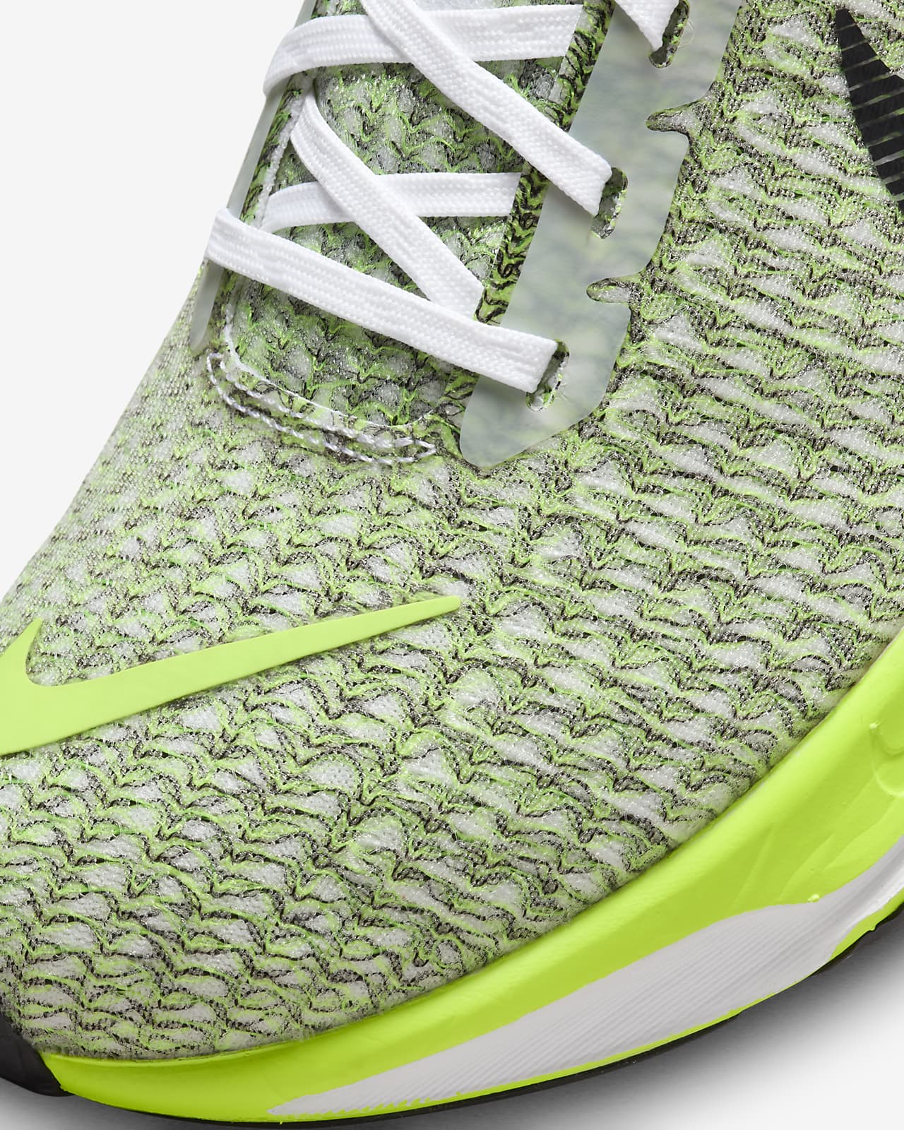 Nike Invincible Run 3 Men's Shoes Wh/Volt