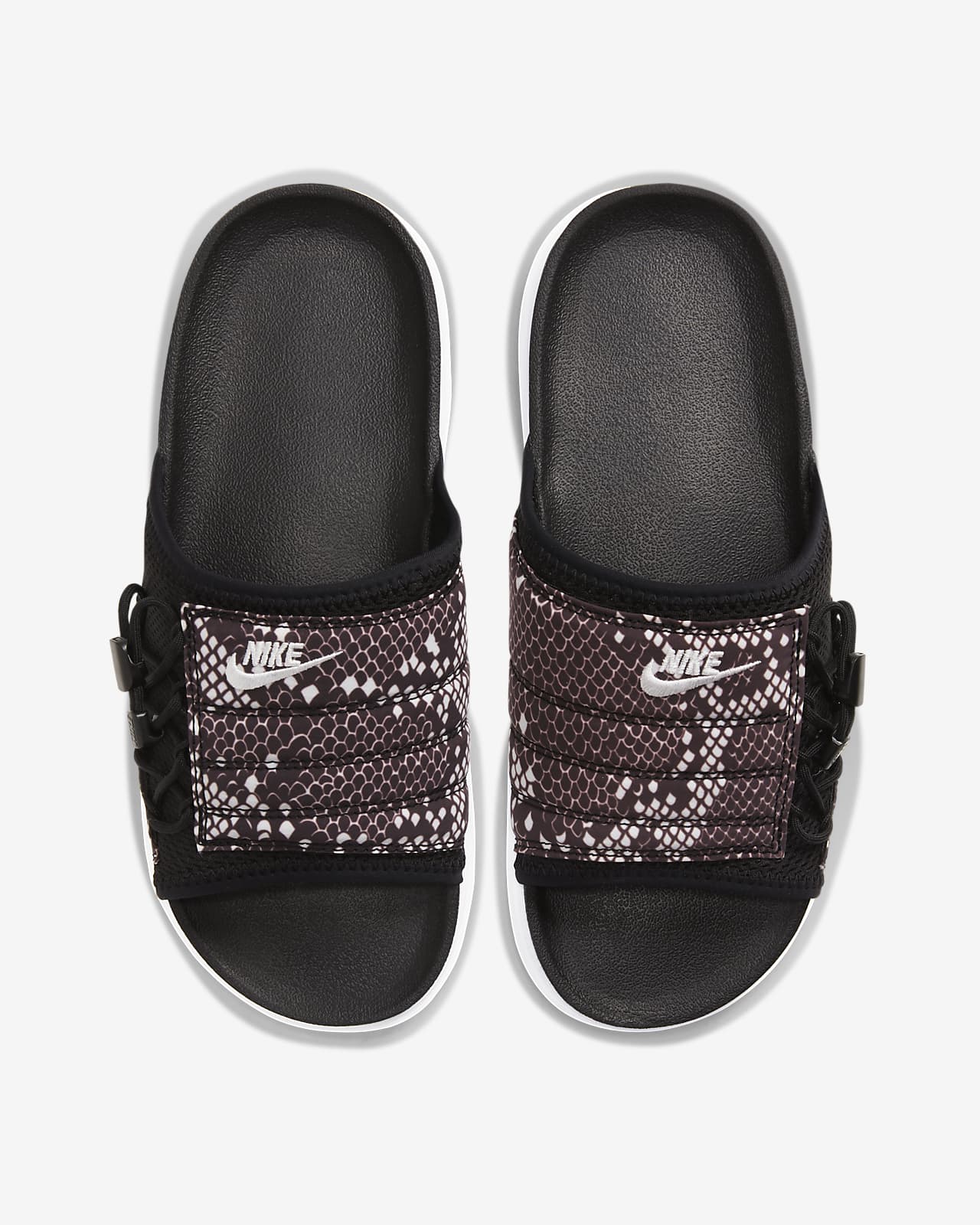nike asuna slide on feet