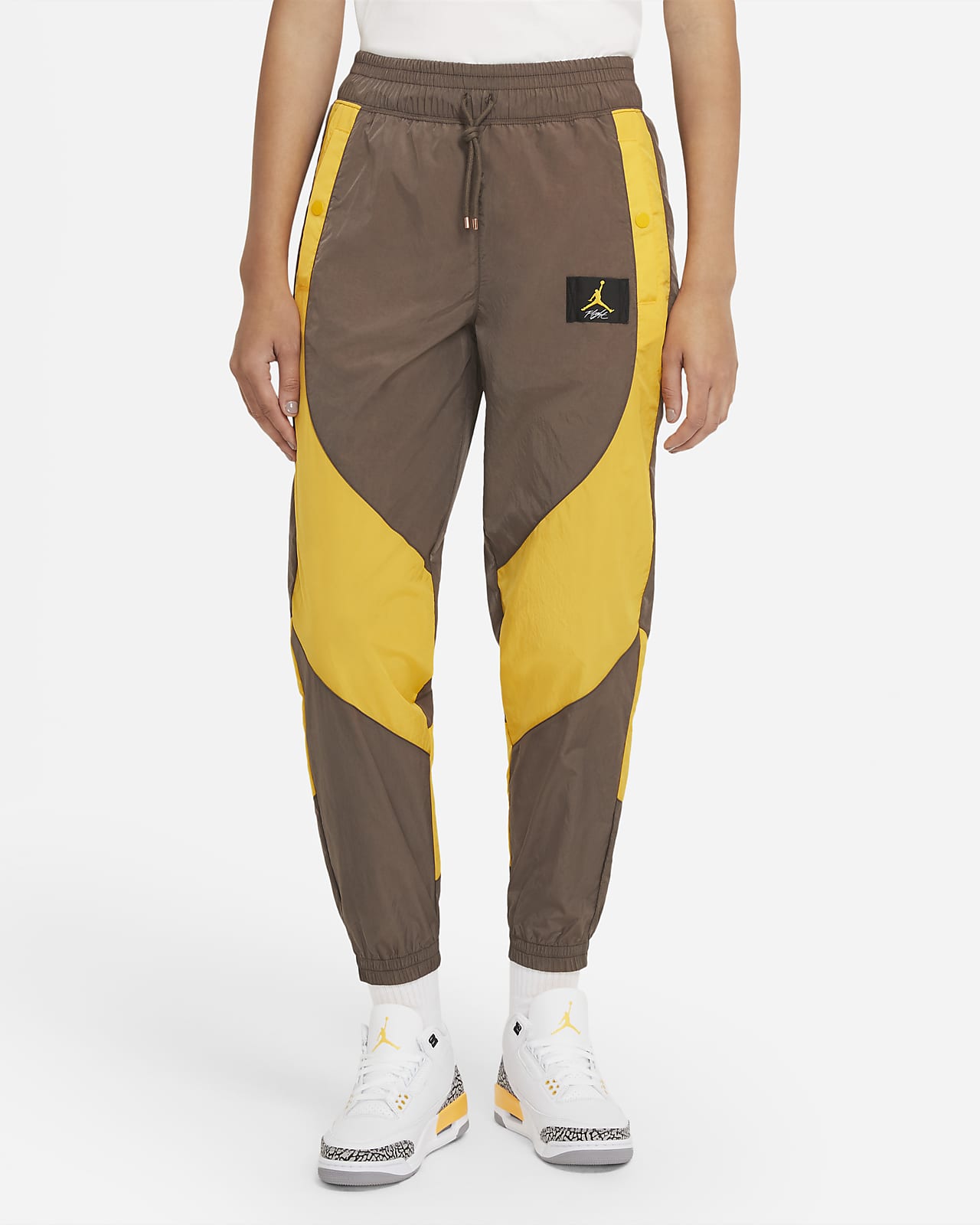 yellow jordan pants
