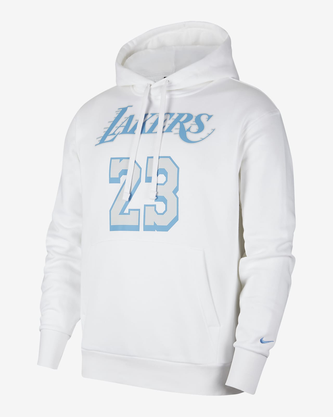 lakers hoodie white