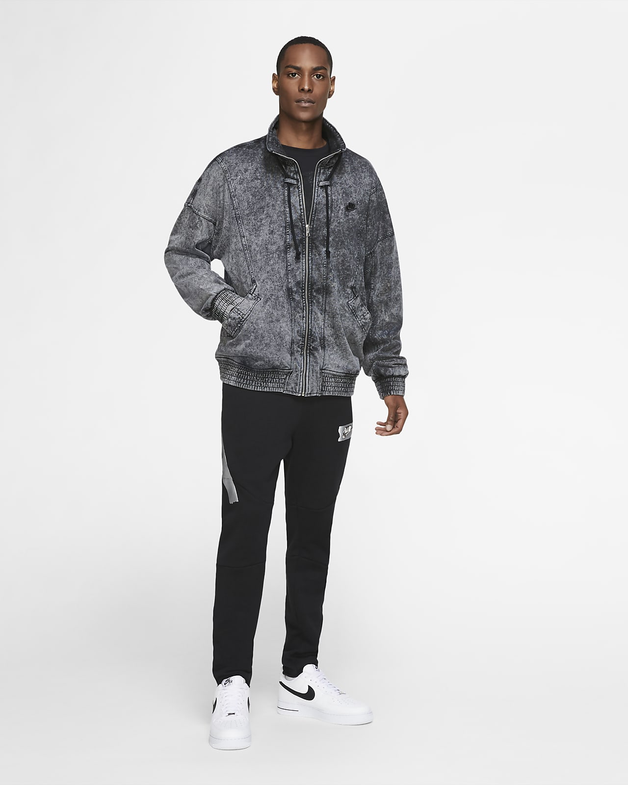 nike knit wash jacket