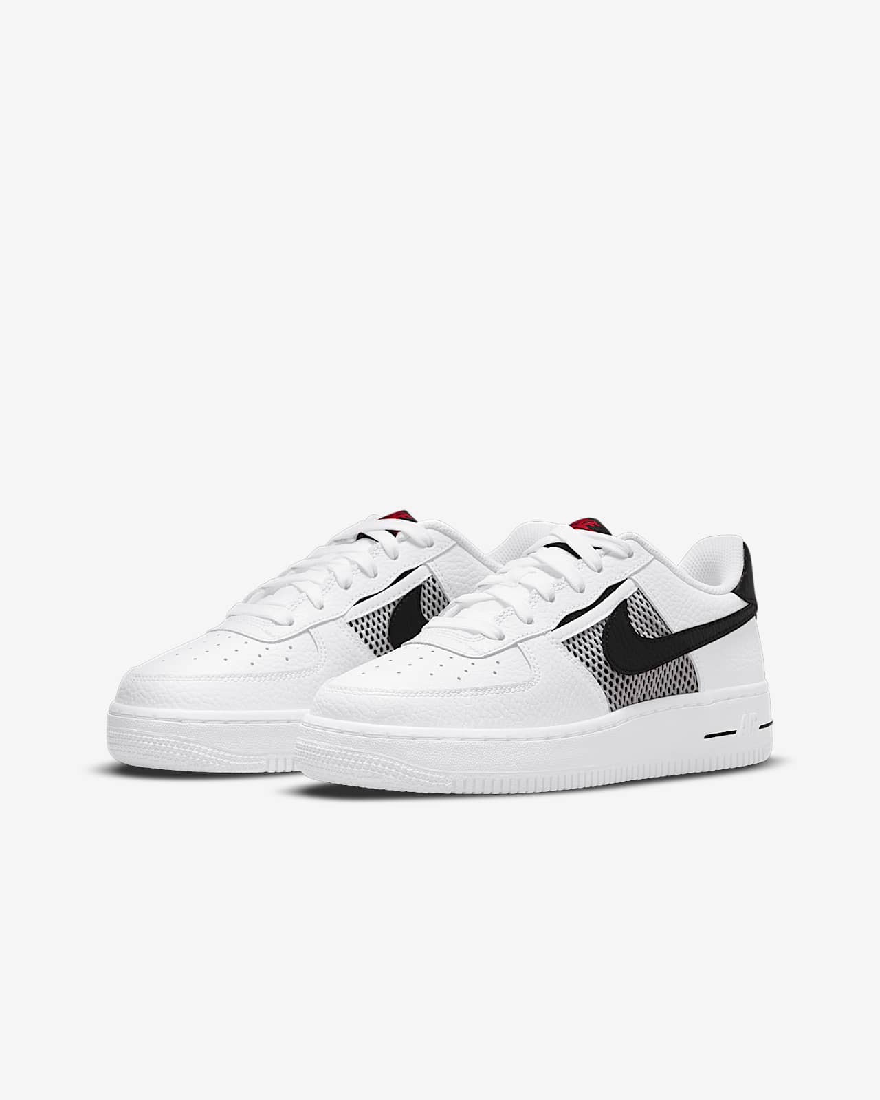 Shoes NIKE - Air Force 1 LV8 2 (GS) BQ5484 001 Black/Wolf Grey/Dark Grey -  Laced shoes - Low shoes - Boy - Kids' shoes | efootwear.eu