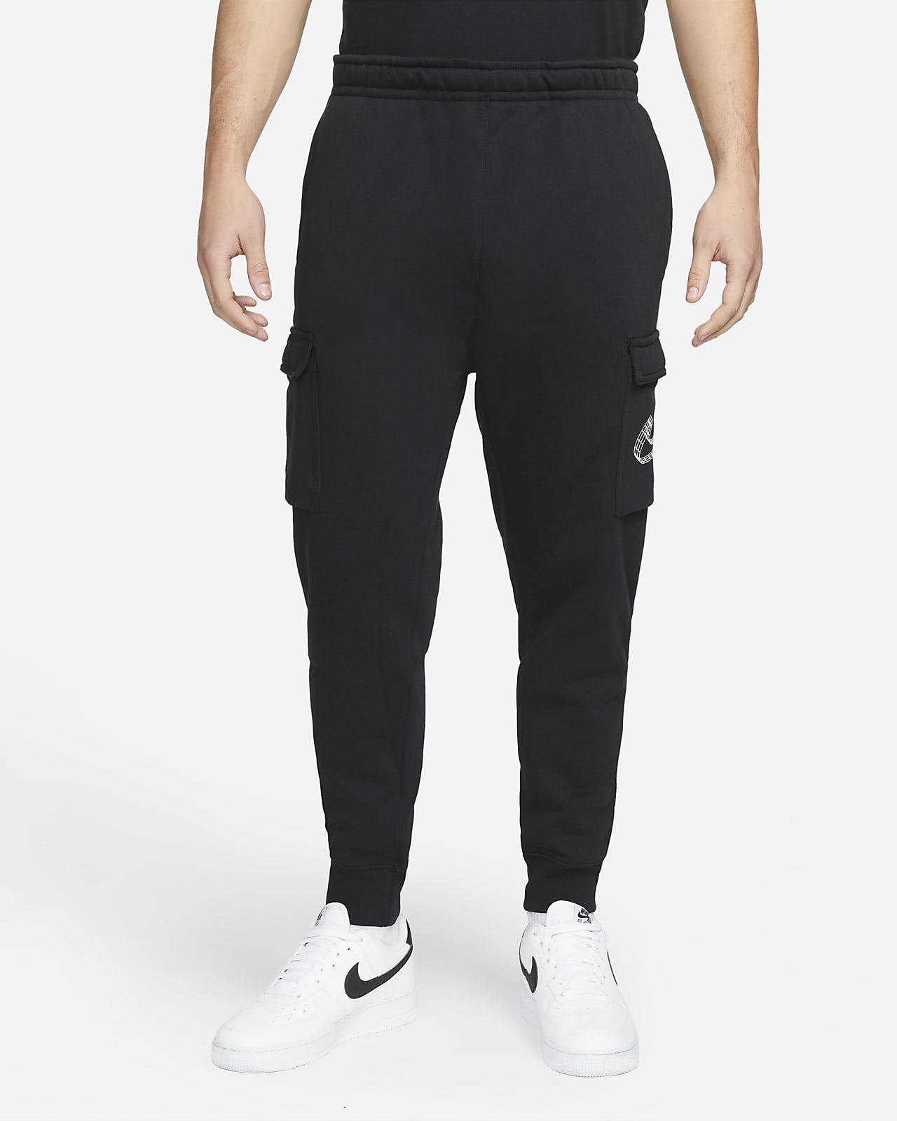 Nike Sportswear Men's Fleece Cargo Trousers. Nike AE