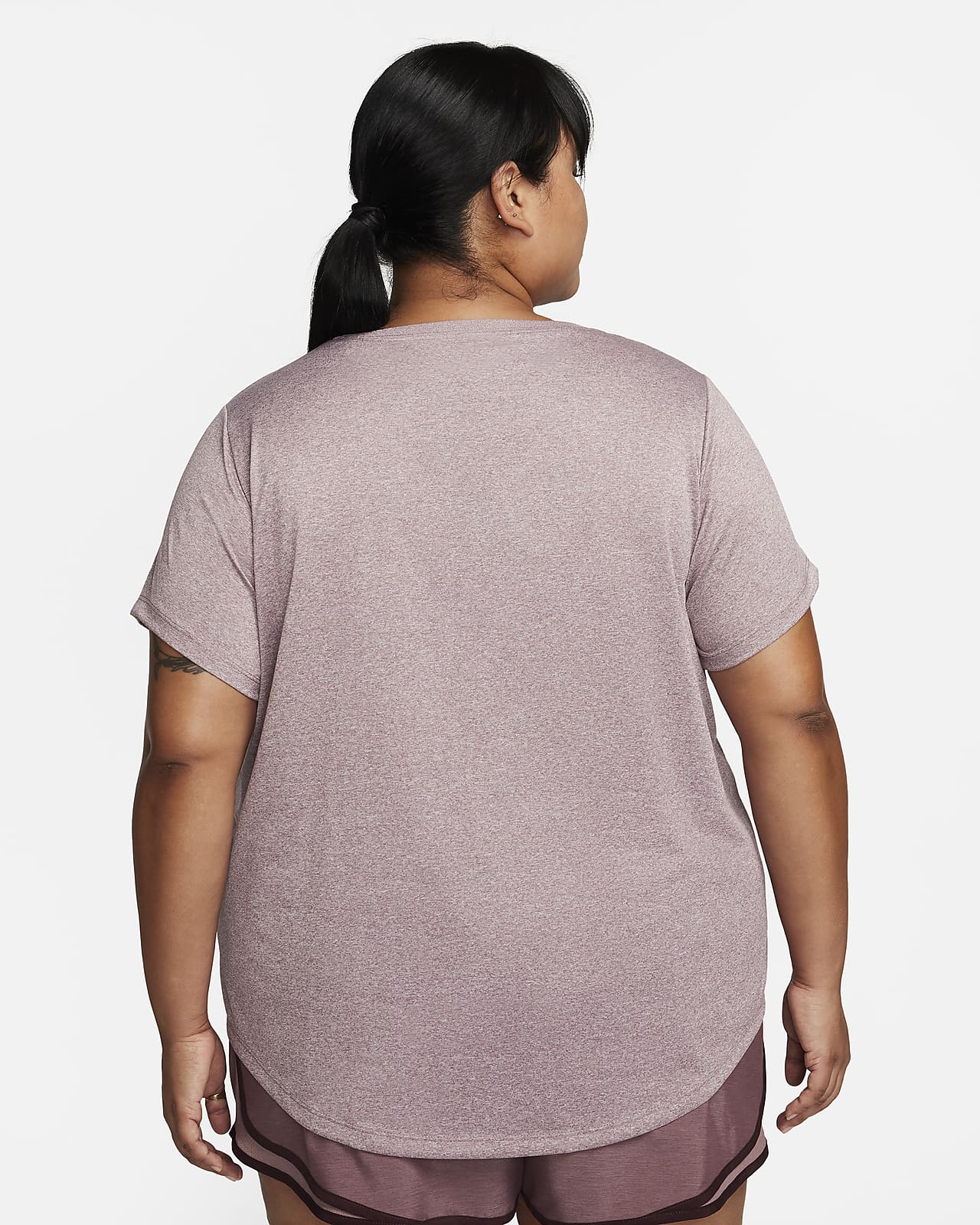 Nike Yoga Dri-FIT Women's Plus Size T-shirt Black DN5595-010
