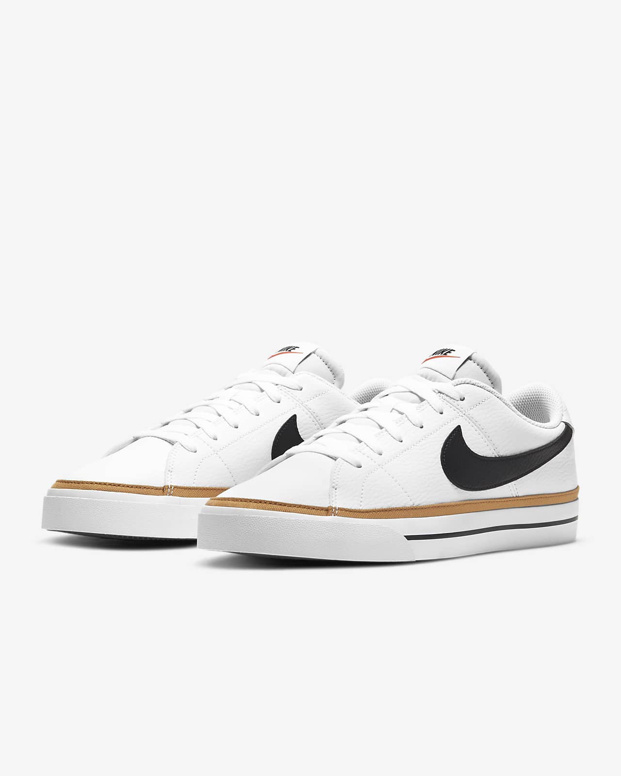 nike white court shoes
