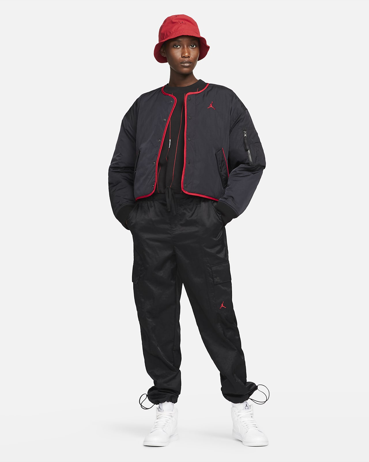 Jordan Essentials Bomberjack voor dames. Nike NL