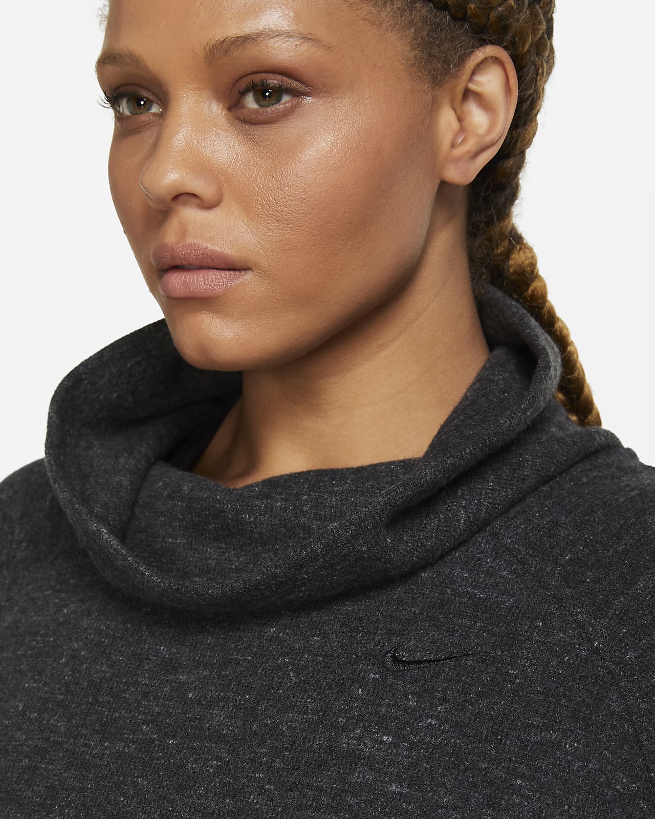 high neck nike top